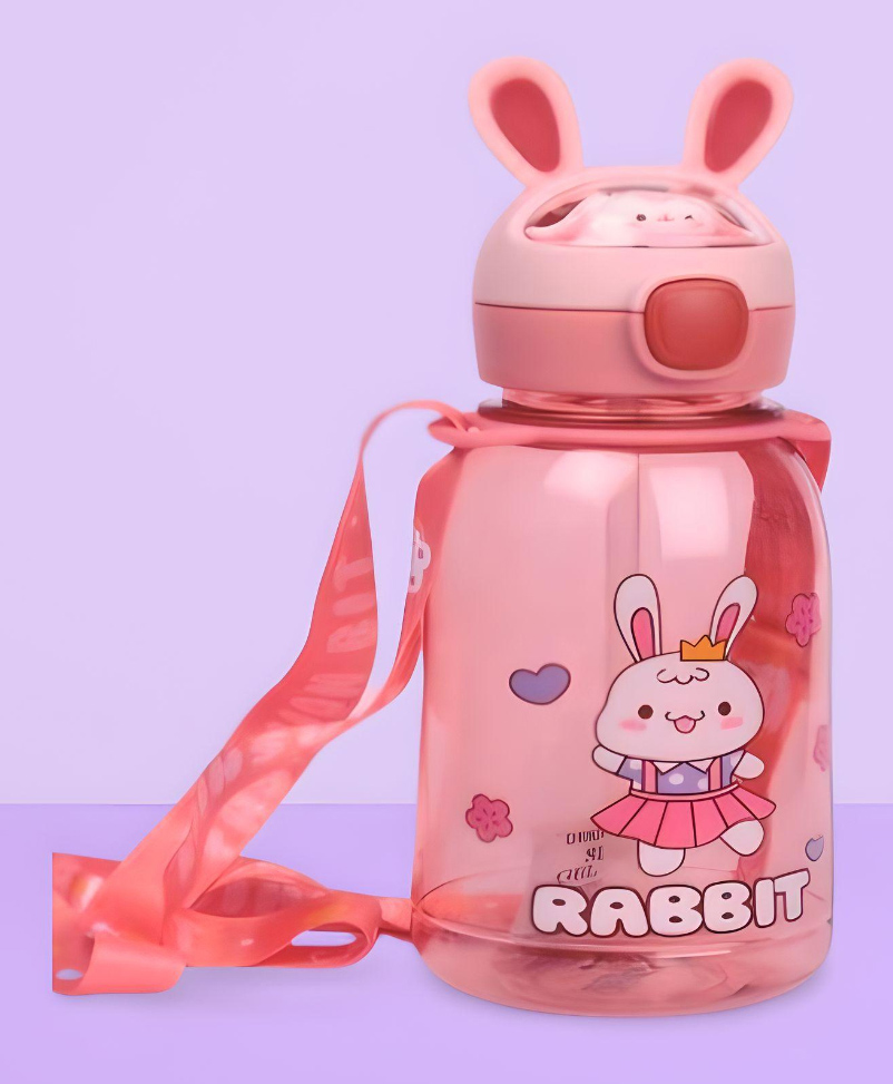 Mihar Essentials Kids Straw Sipper Bottle Pink - 760 ml-image-25