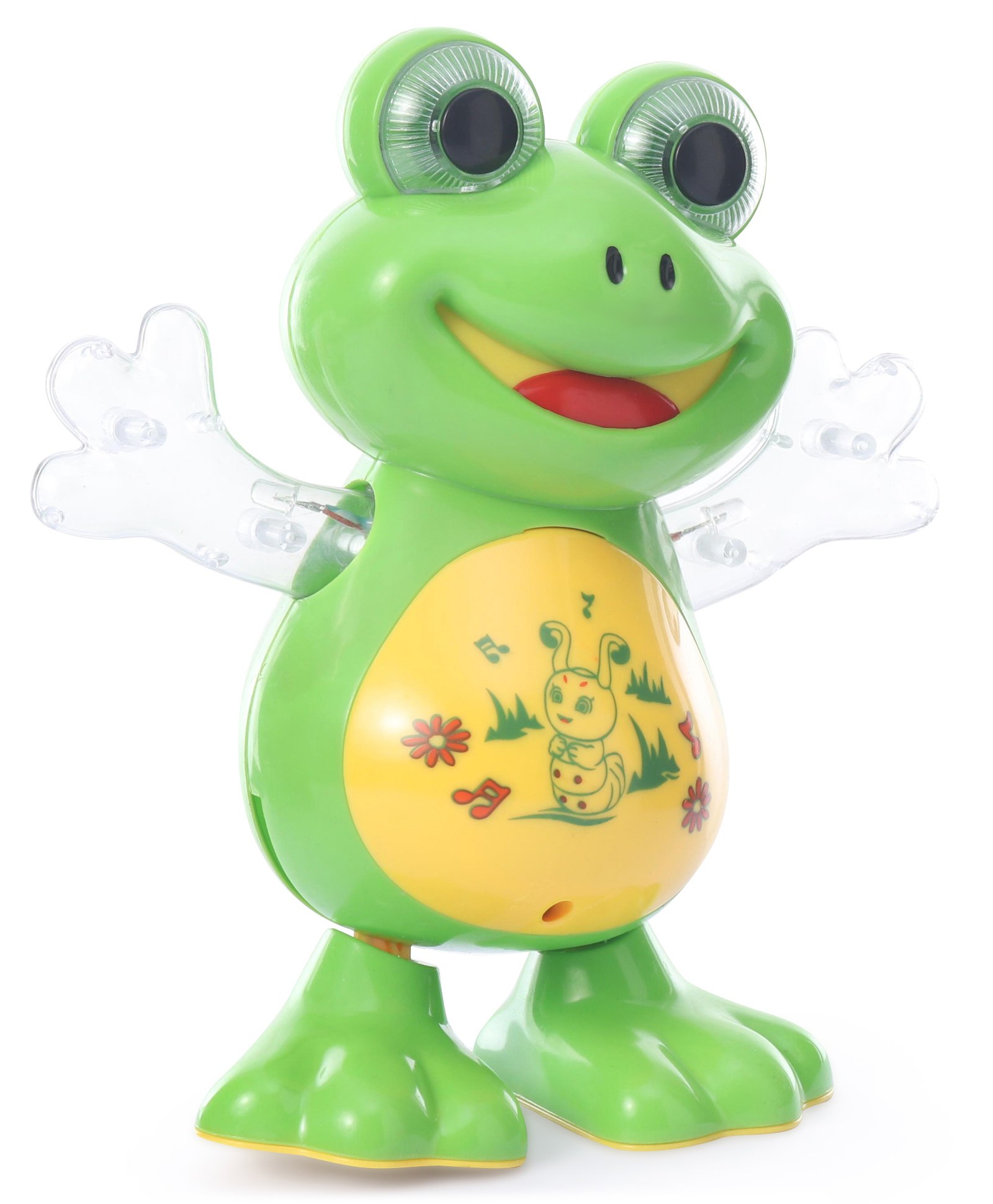 House Of Kids Dancing Frog Toy With Vibrant Light Effect & Musial Sound - Green-image-27