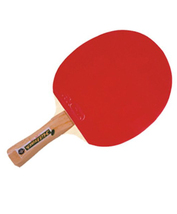 gki wood hitback table tennis racquet- red