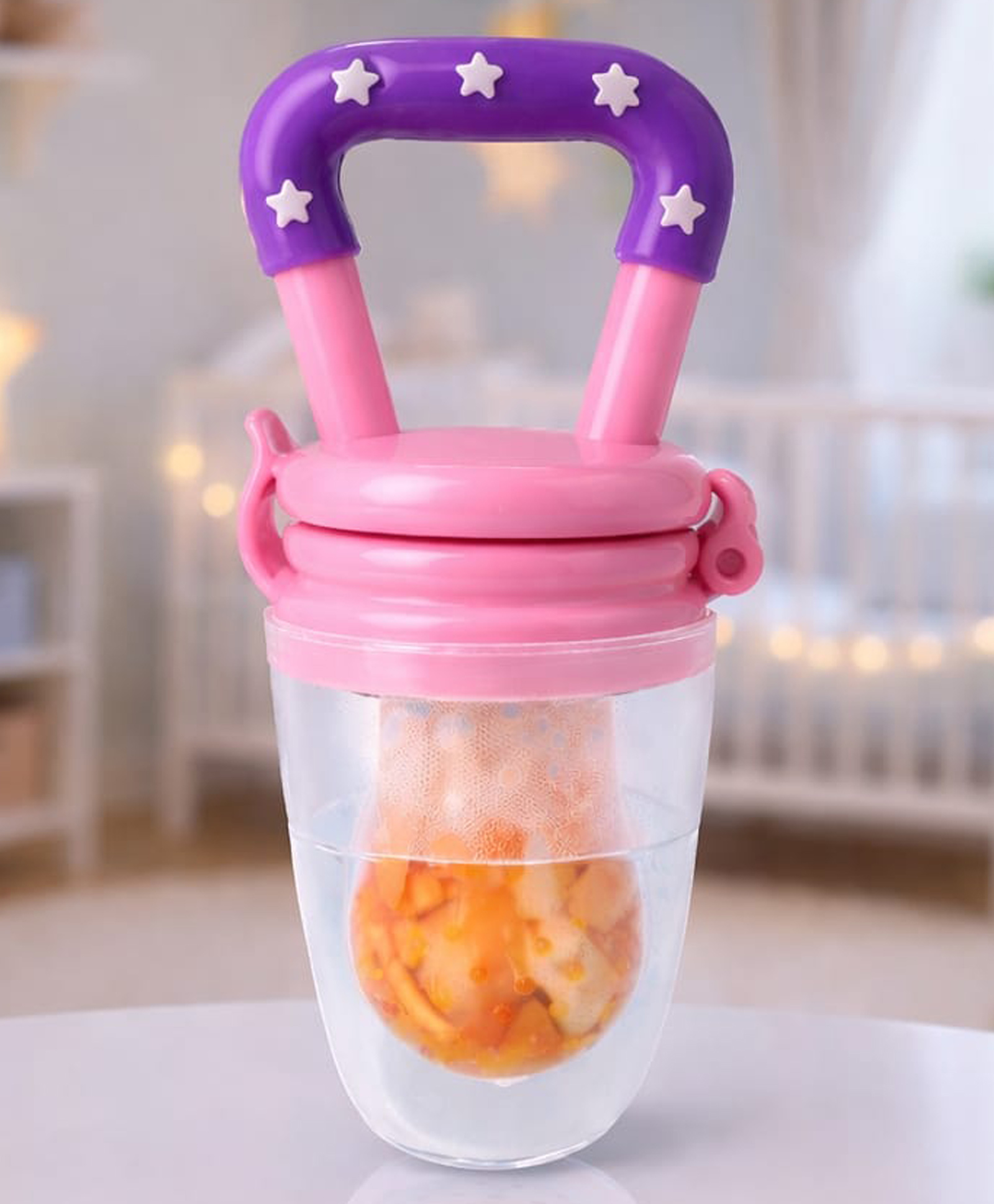 Kritiu Medium Size Silicone Fruit and Food Nibbler - Purple-image-42