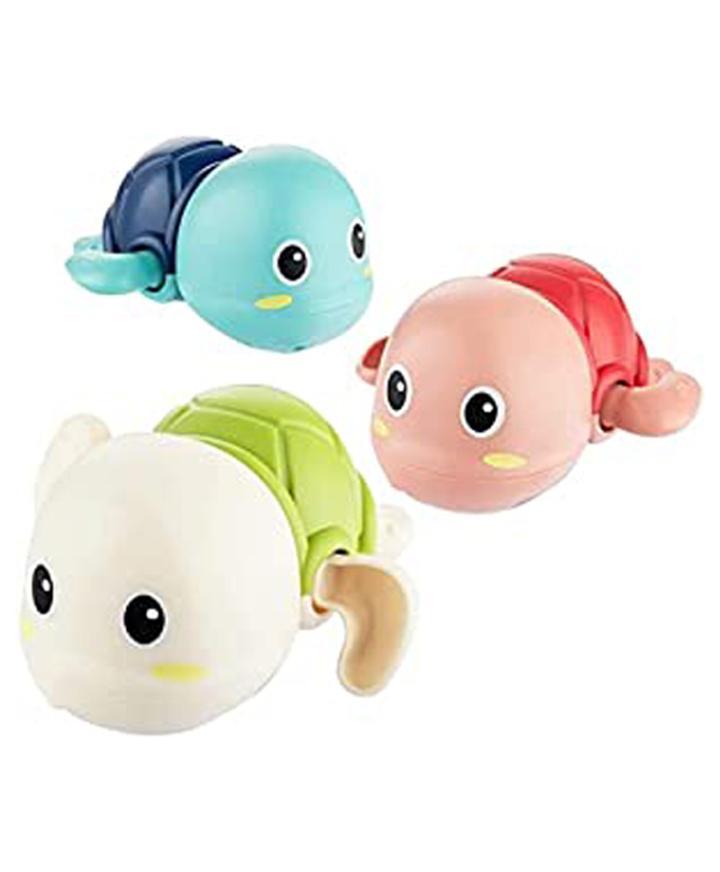 AKN TOYS Swim Pool Bath Toys Cute Water Tortoise - Colour May Vary-picture-0