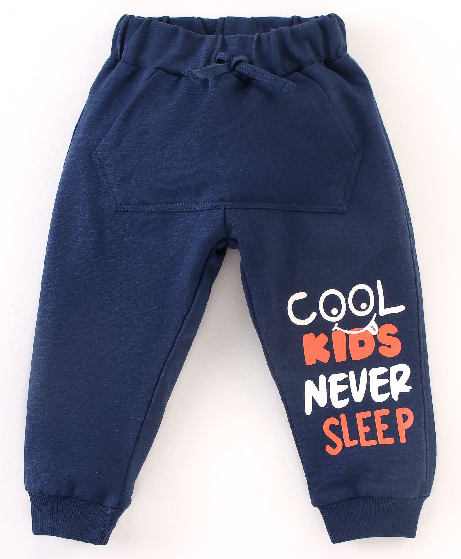 Mini Taurus Full Length Lounge Pant Text Print - Blue-image-6