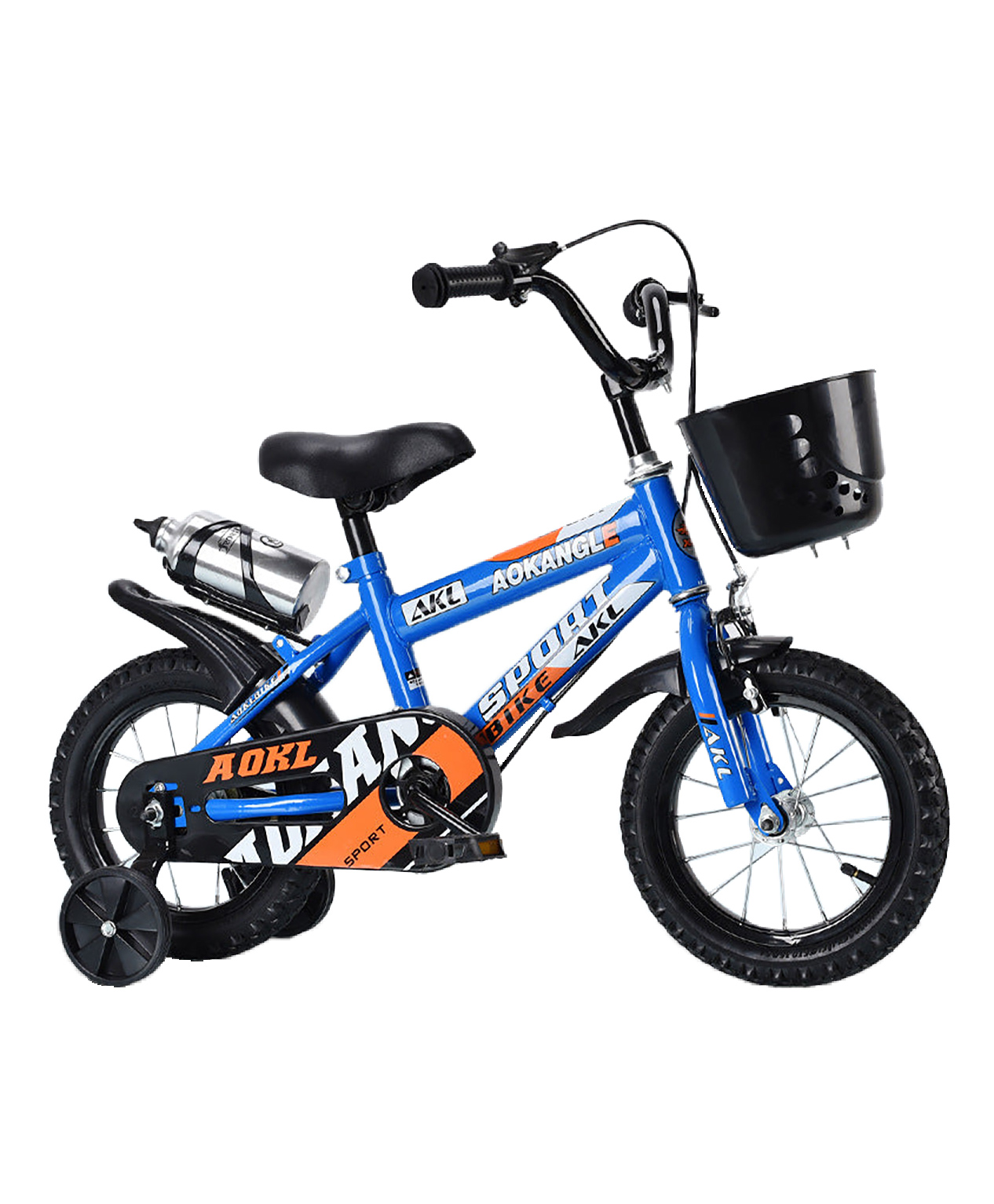SYGA Children's Light Bicycle Magnesium Alloy White - 14 Inches-image-5