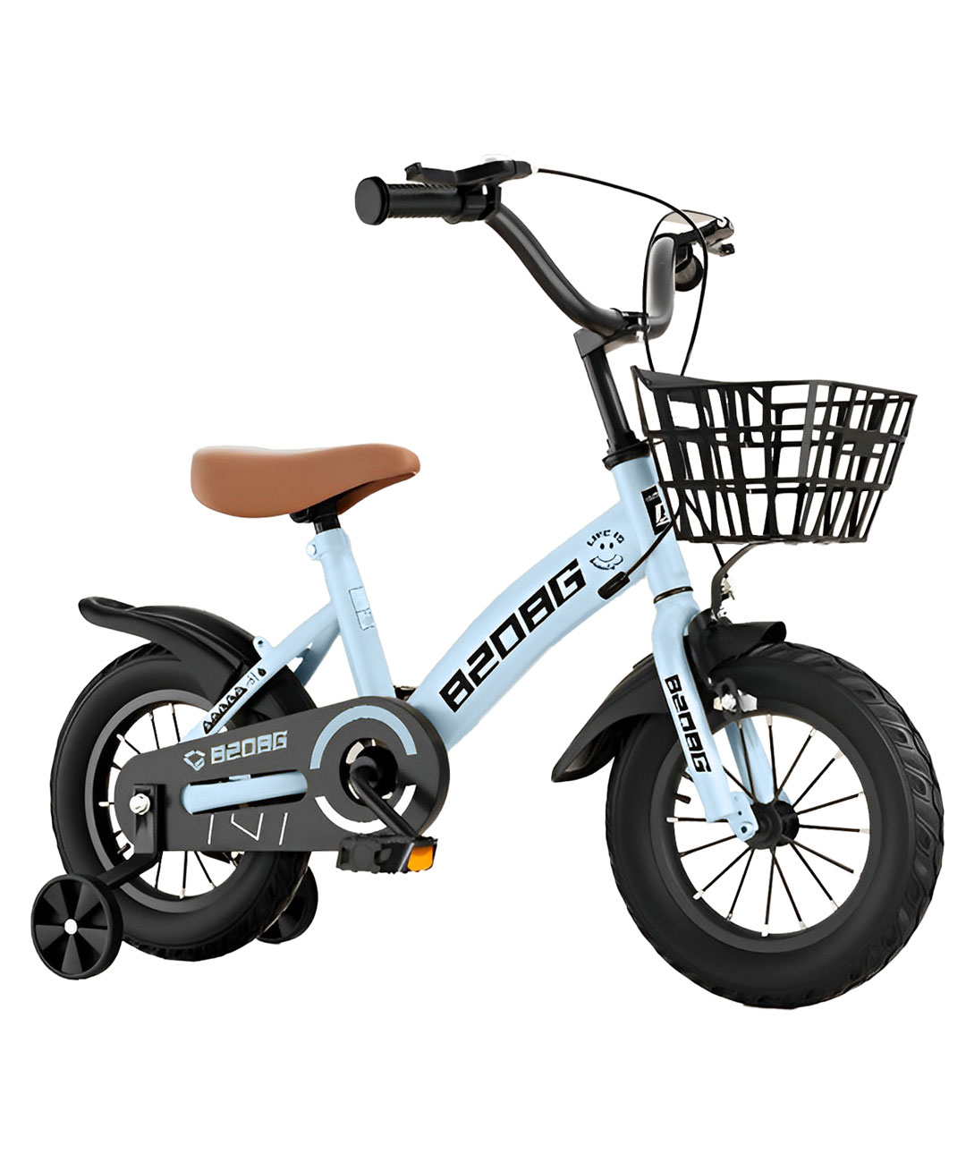 SYGA Children's Light Bicycle Magnesium Alloy Blue- 14 Inches-picture-25