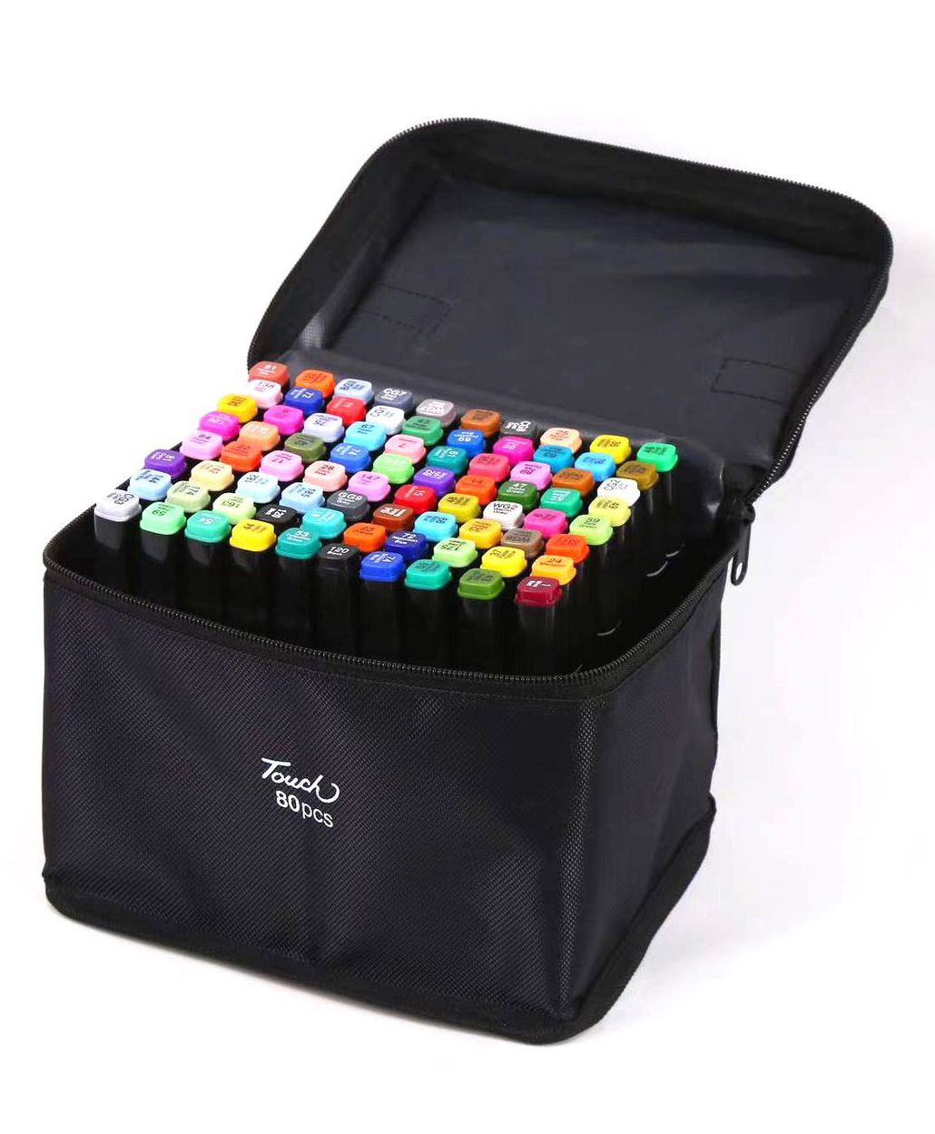 SYGA Graphic Sketch Marker Dual Tip Art Marker Set for Design Drawing Colouring Highlighting Underlining 80 Pieces - Multicolour-picture-28
