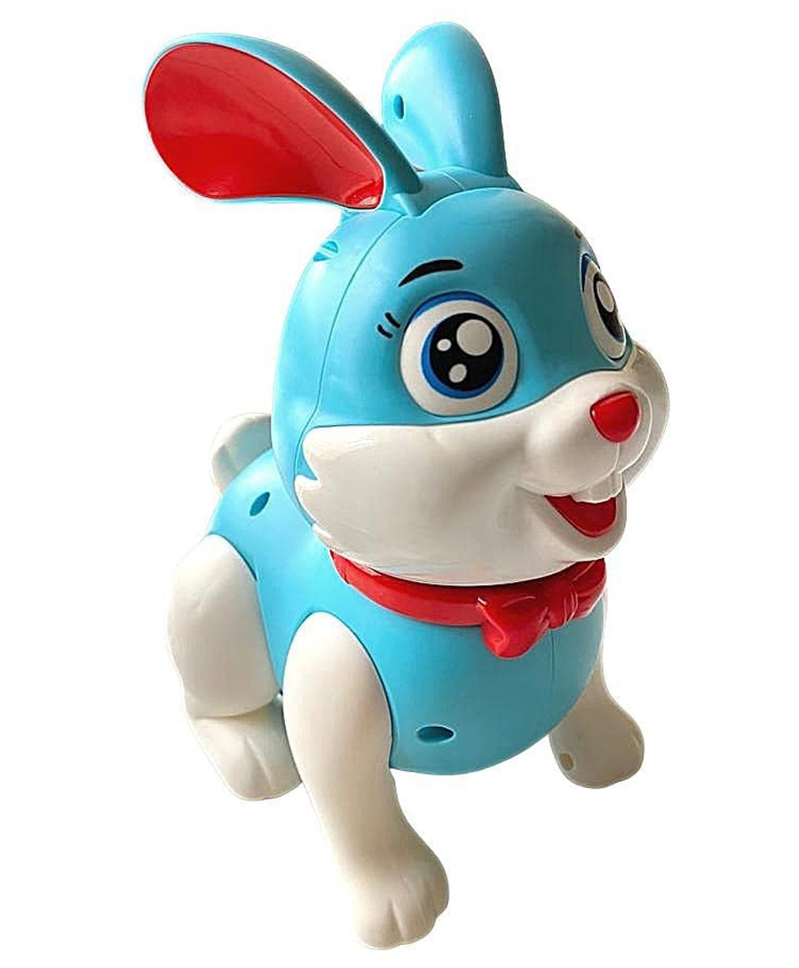YAMAMA Dancing Musical Rabbit Toy With Flashing Light & Sound - Blue-image-17