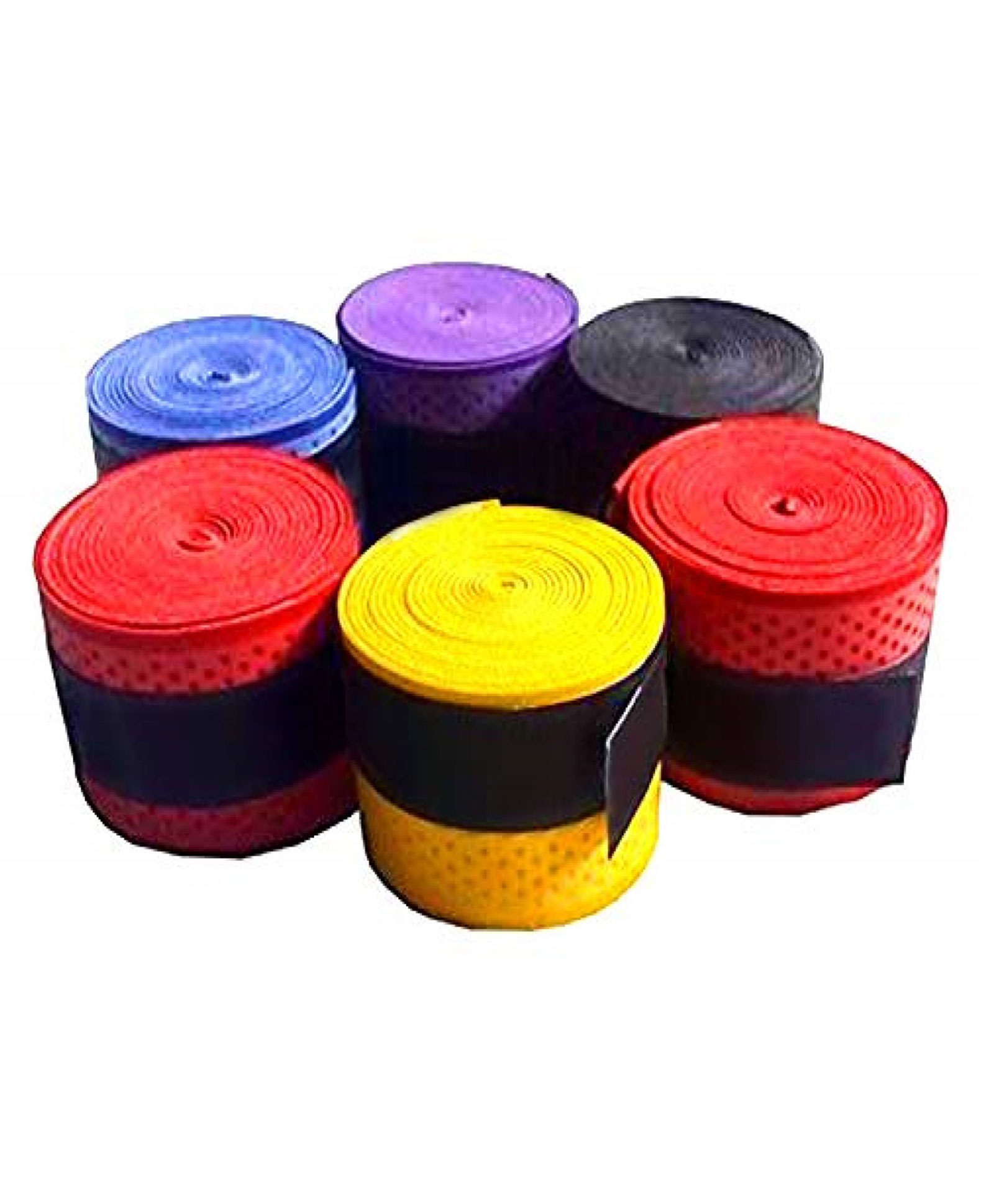 Toyshine Badminton Racket Non-Slip Gripper Pack of 6 - Multicolour-image-48