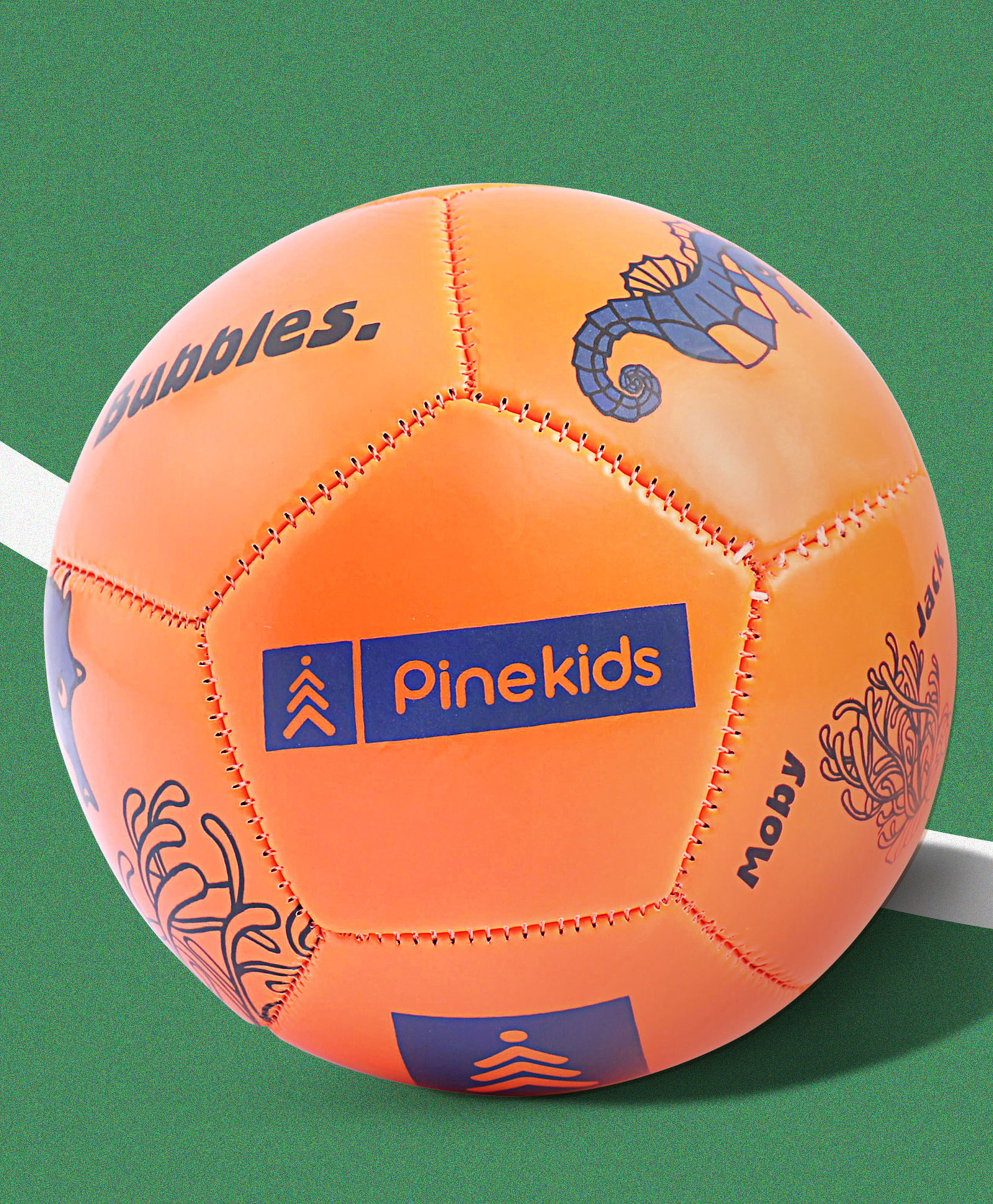 Pine Kids Size 2 Football - Orange-image-22