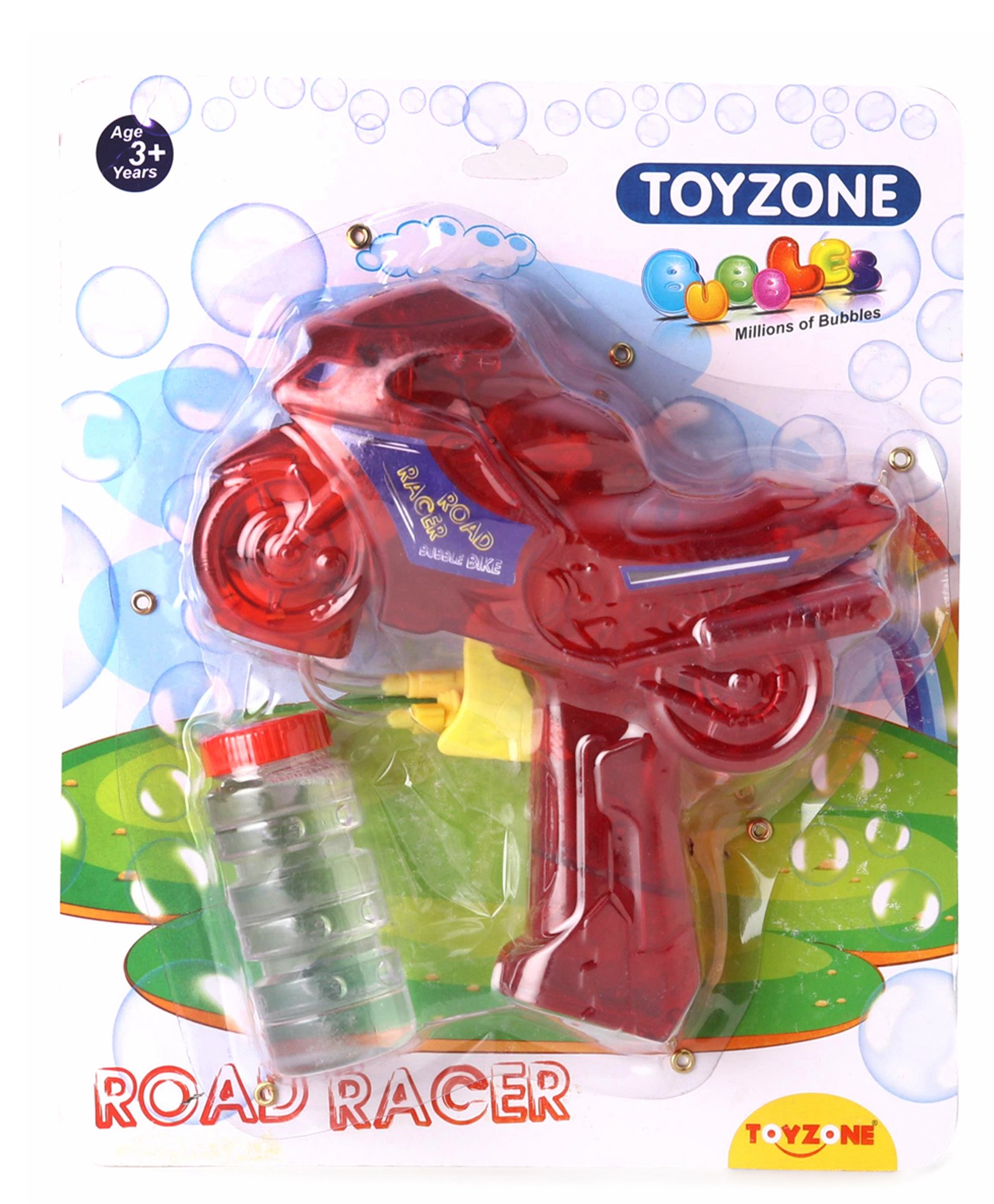 Toyzone New Bubble Bike Gun- Red-picture-25