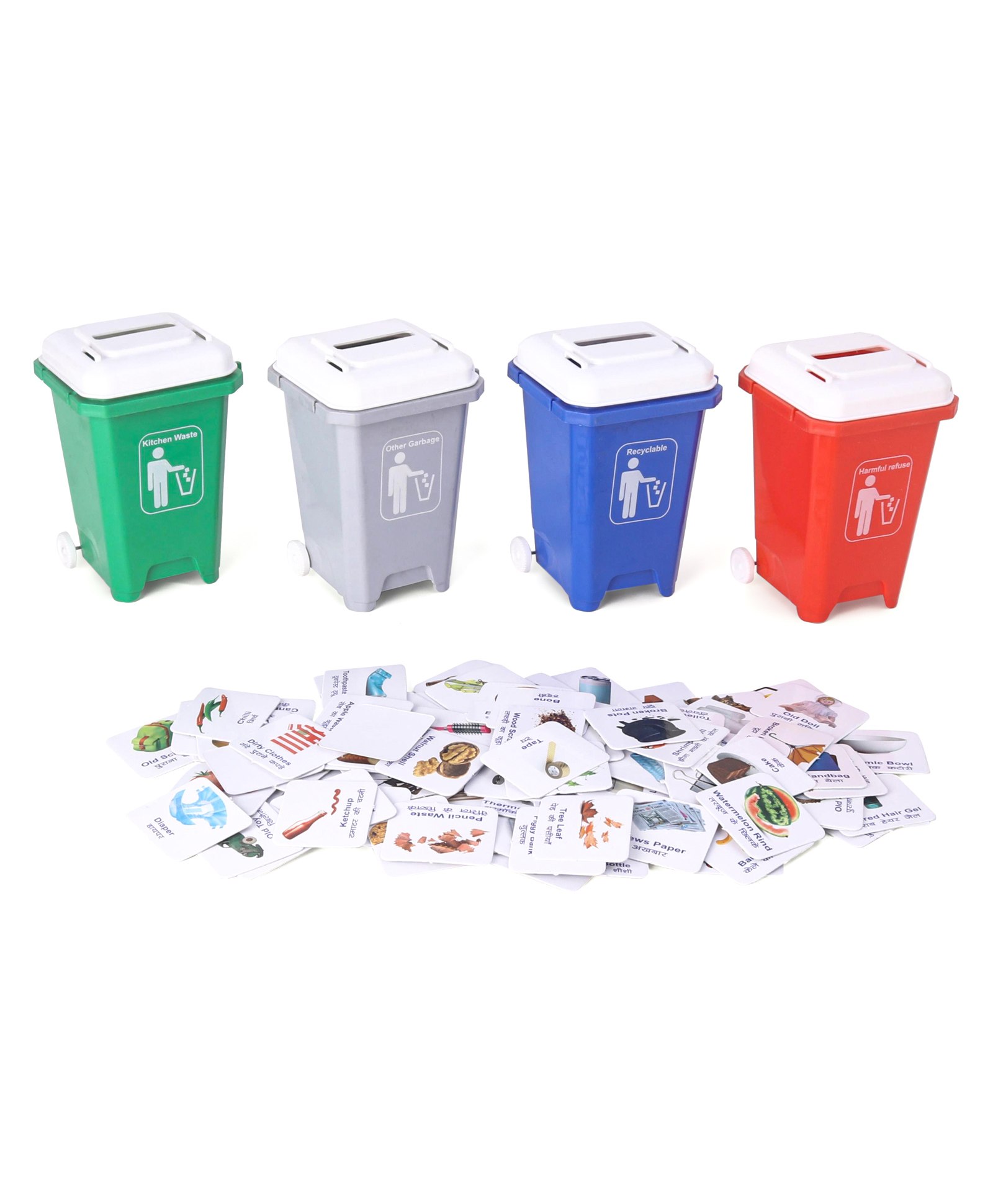 toyszone Toyzone Swachh Bharat Garbage Game- Multicolour-picture-20
