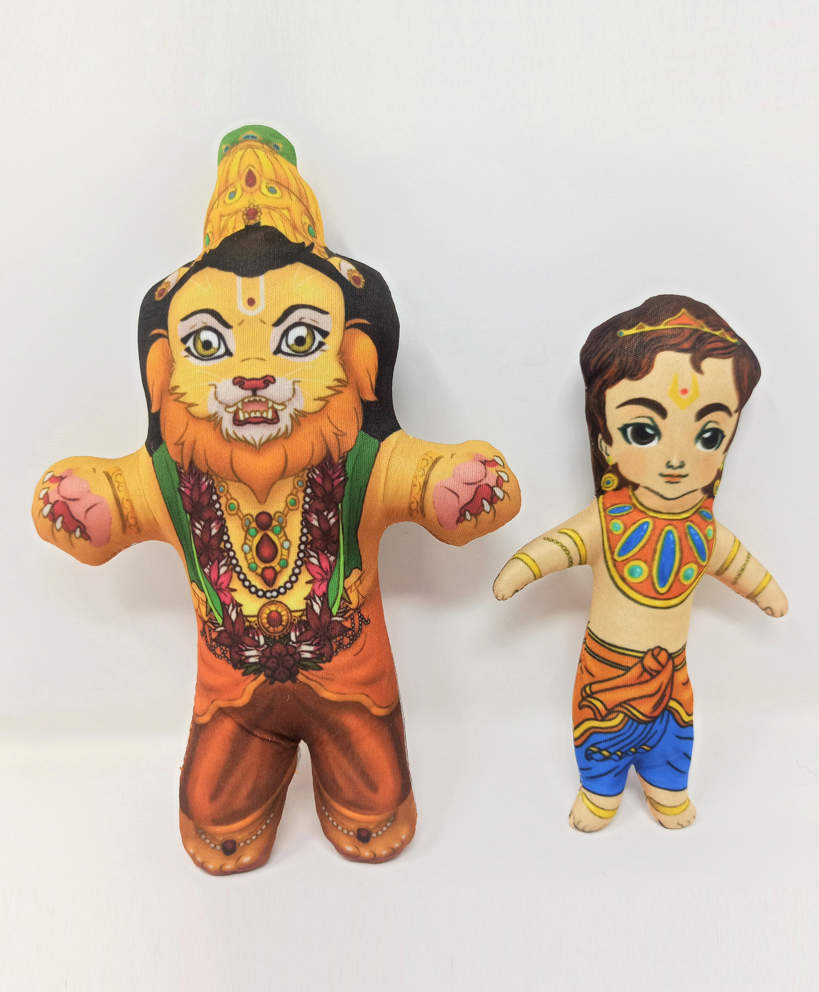 A&A Kreative Box Lord Narsimha Prahlad Story Telling Pretend Play Set - Multicolor-picture-12