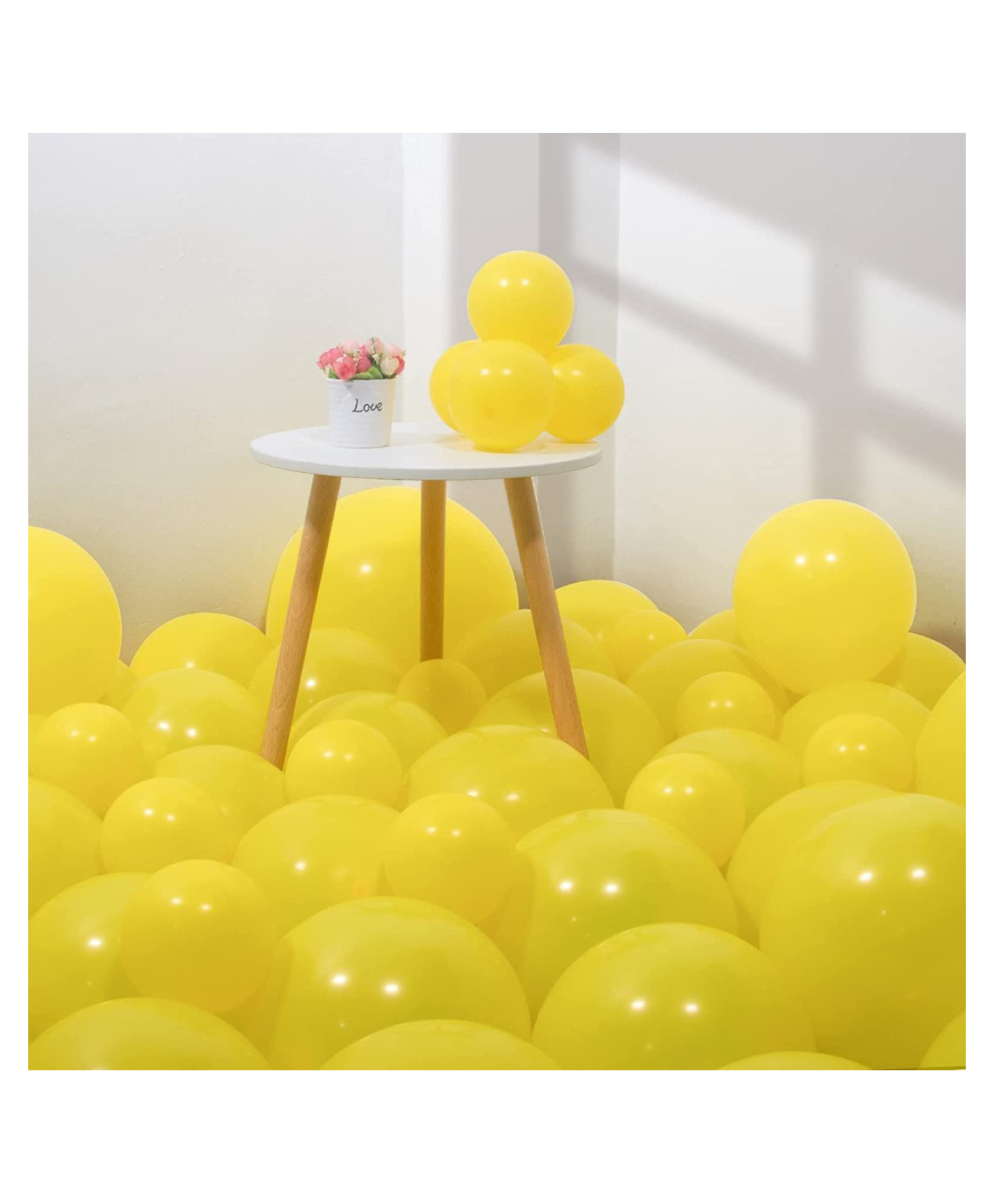 Bubble Trouble Metallic Balloon Pack of 200 - Yellow-image-35