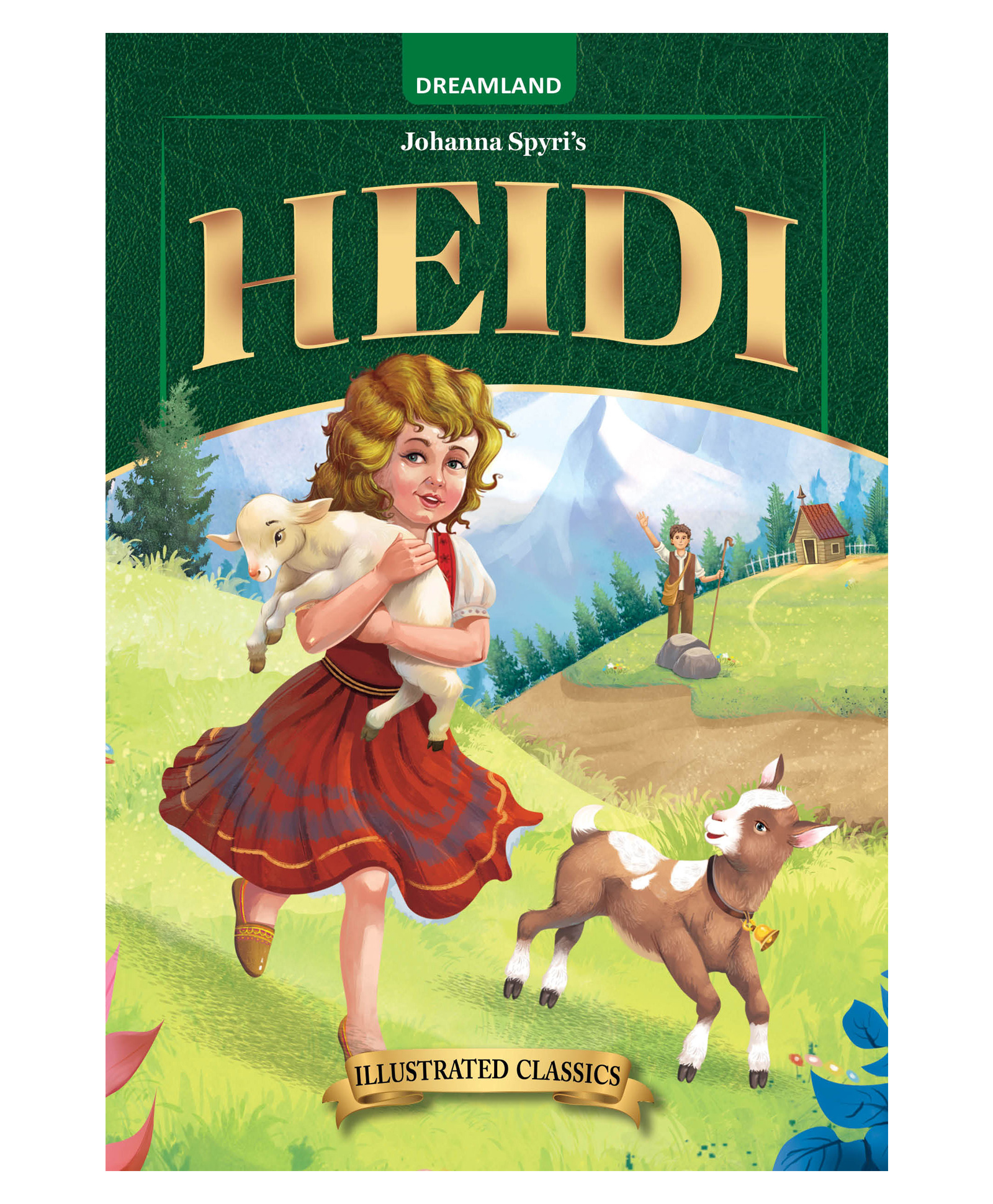 dreamland publications Heidi Illustrated Abridged Classics with Practice Questions - English-picture-24