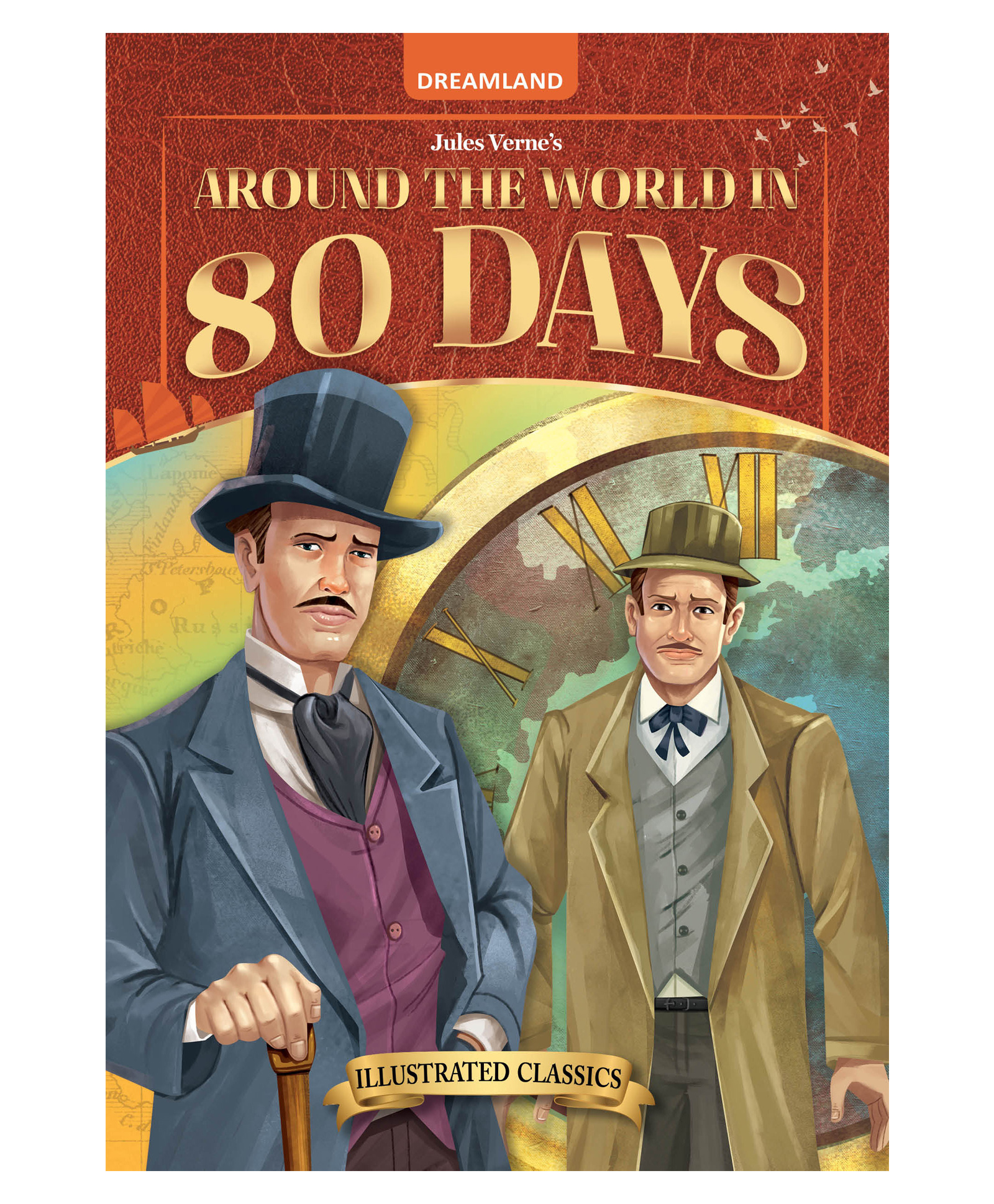 Around the World in 80 Days Illustrated Abridged Classics for Children with Practice Questions-image-19
