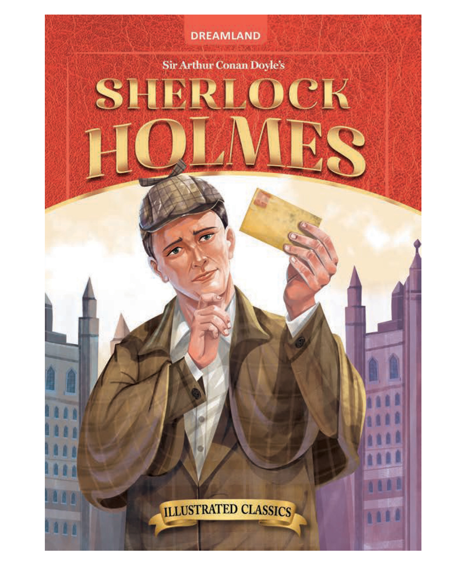dreamland publications Sherlock Holmes Illustrated Abridged Classics with Practice Questions - English-picture-21