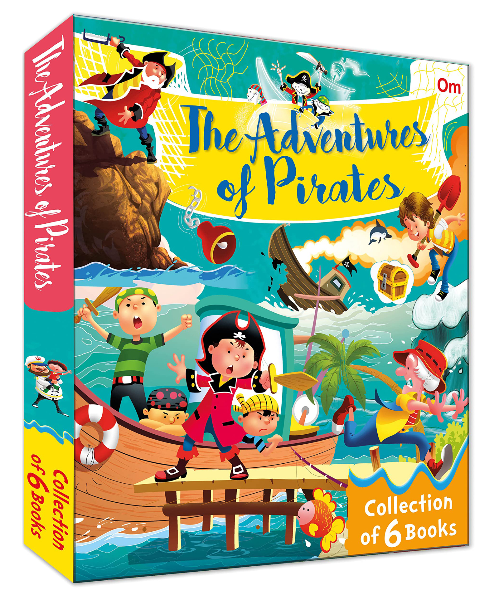 The Adventures of Pirates Set of 6 Story Books - English-image-29