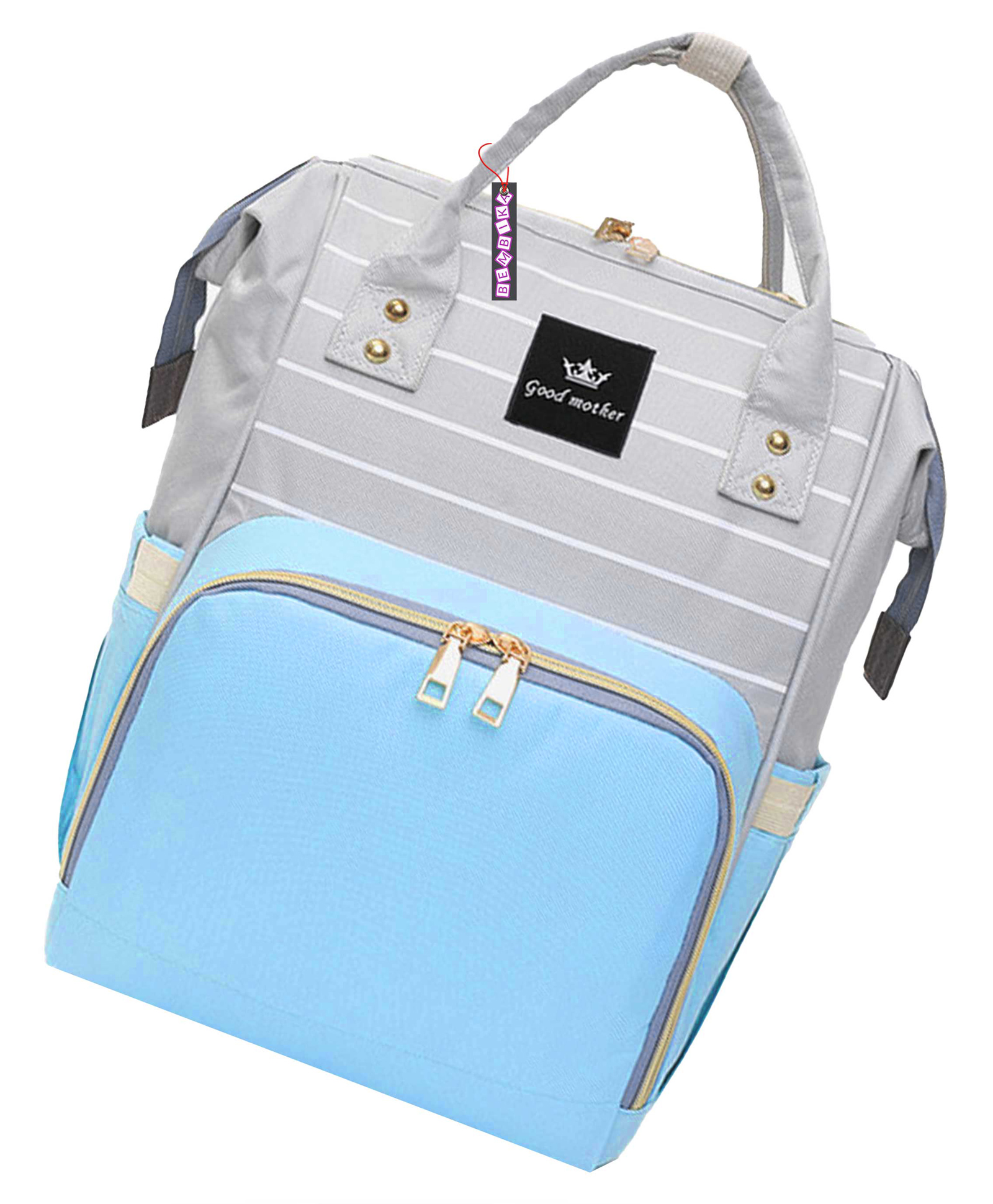 Bembika Diaper Backpack - Lining Sky-image-46
