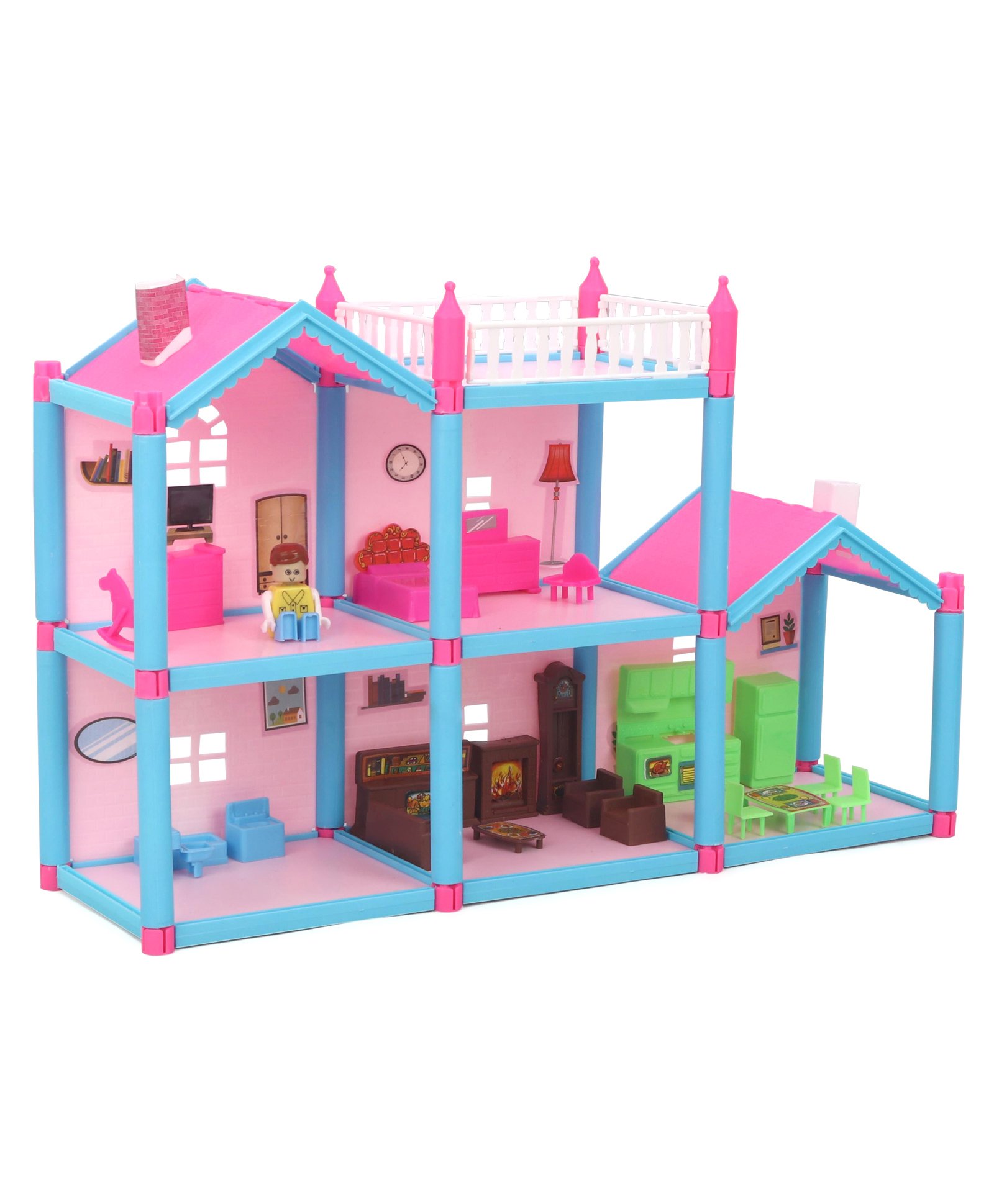 Mamma Mia Lovely House Multicolour- 108 Pieces-picture-15