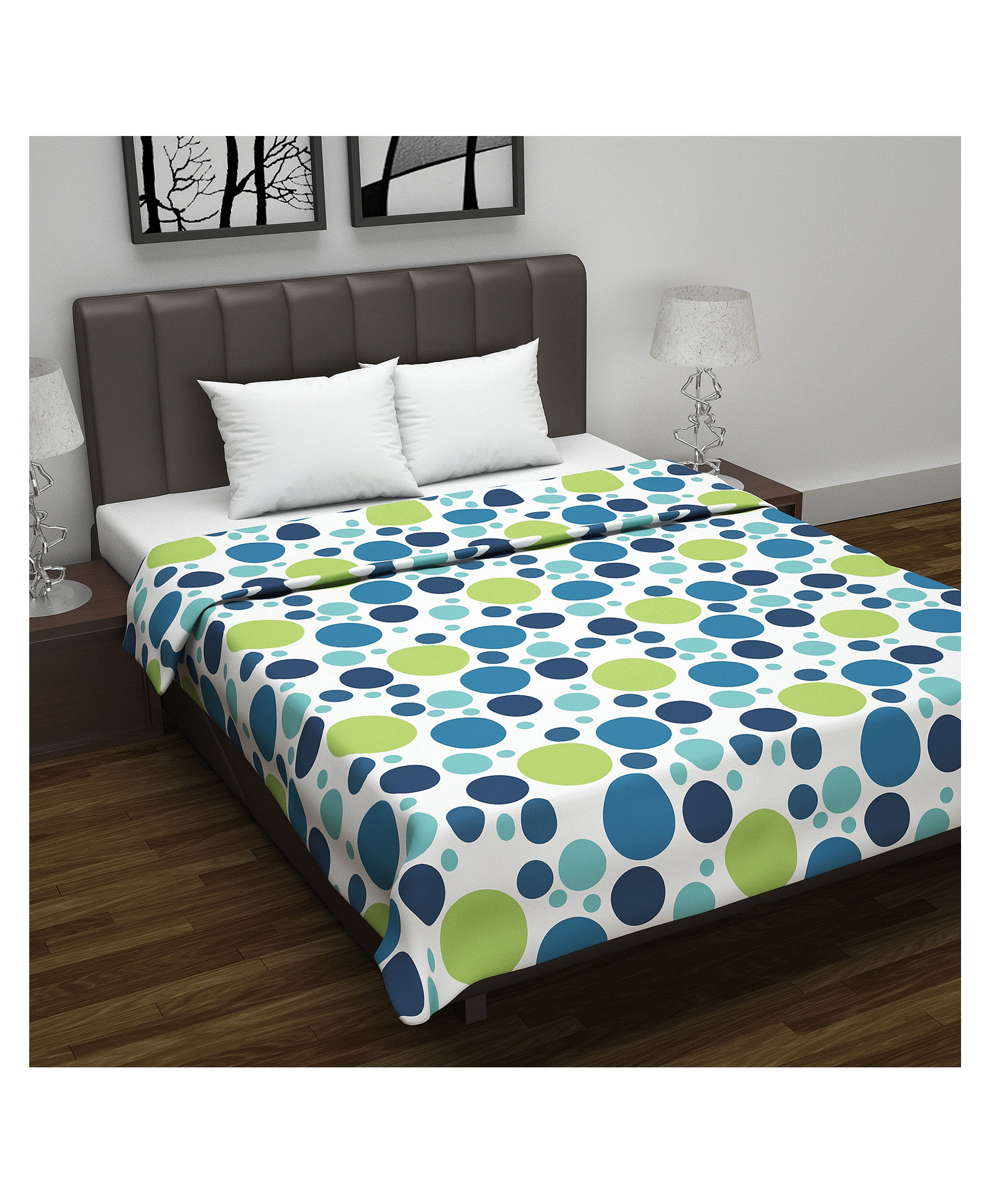 Divine Casa Cotton Double Dohar - Blue-image-47