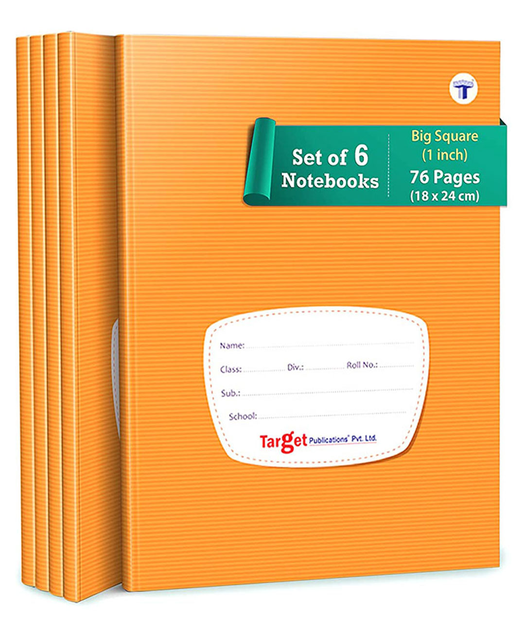 Target Publications Big Square Notebooks Pack of 6 - 76 Pages Each-image-22