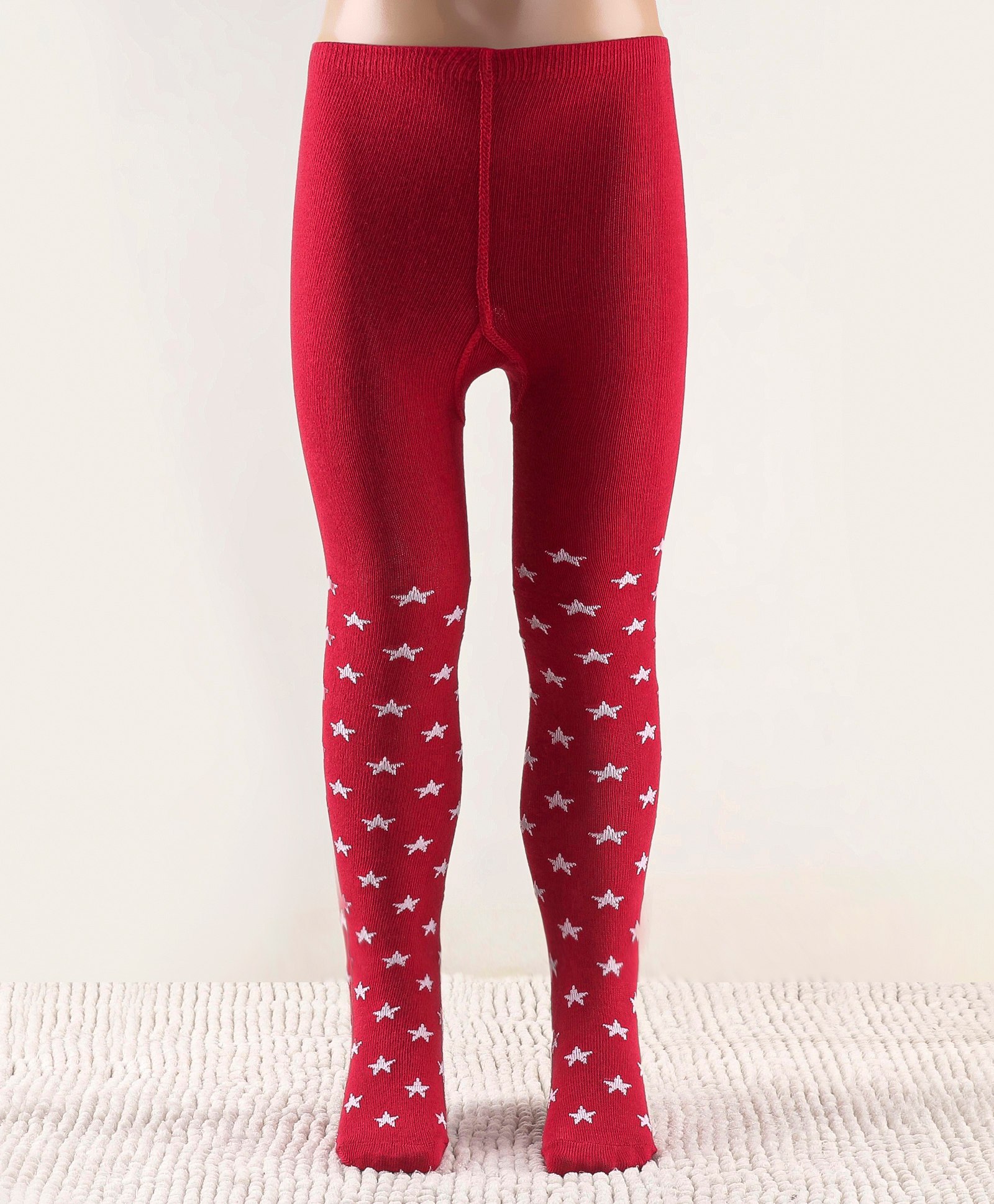 cute walk by babyhug Cutewalk by Babyhug Non Terry Footed Anti Bacterial Star Design Tights- Pink-picture-26