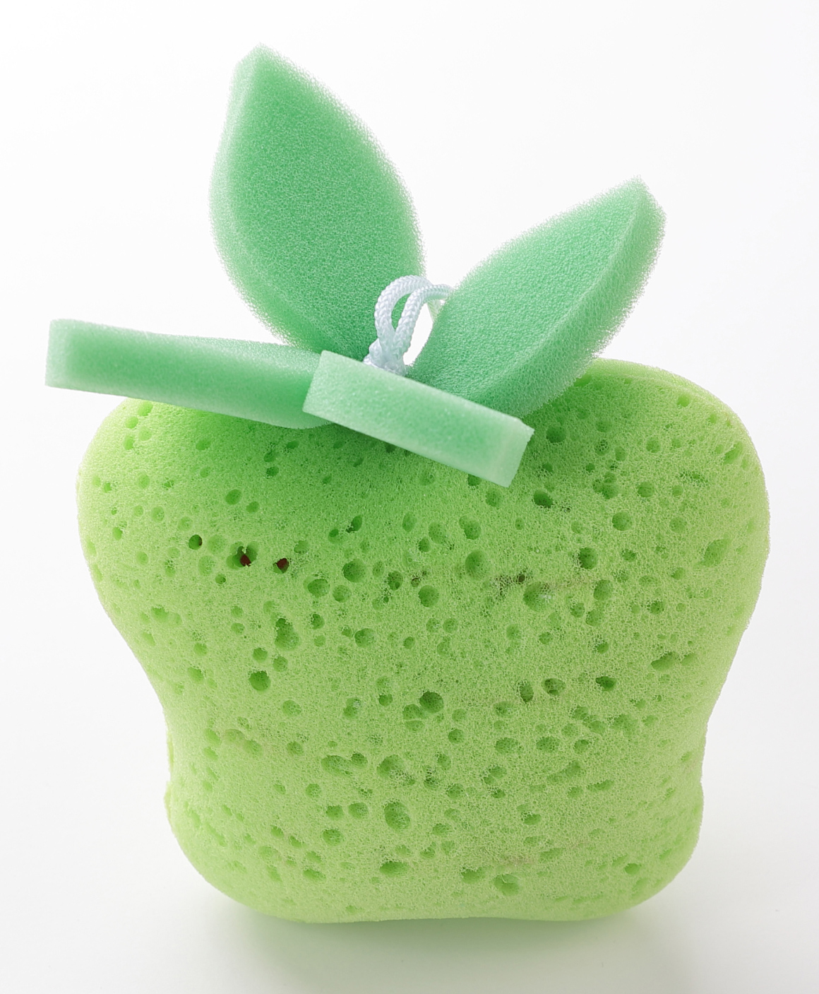 fab n funky Apple Shaped Bath Sponge - Green-picture-32