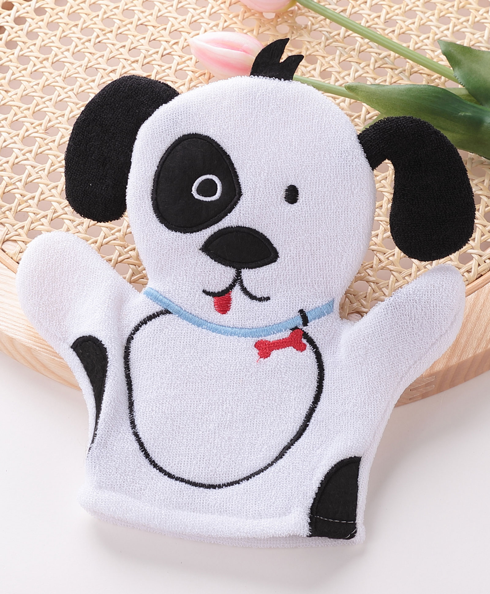 Bath Sponge Puppy Shaped - Pink-image-11