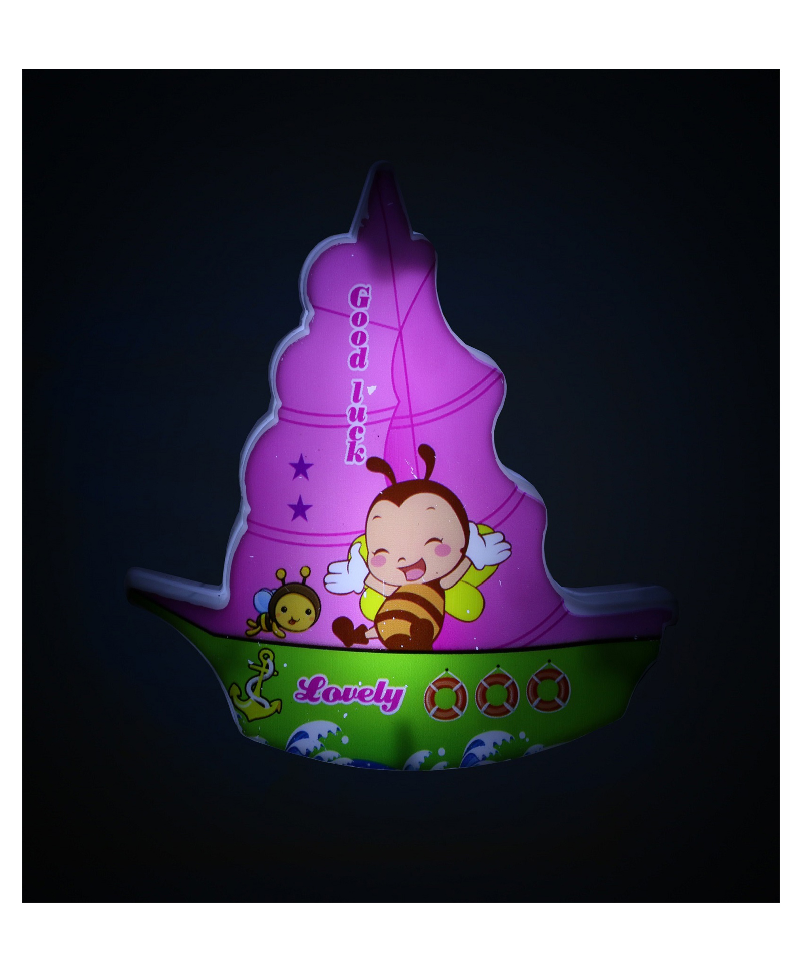 Chocozone Boat Plug In LED Night Lamp - Purple-image-28
