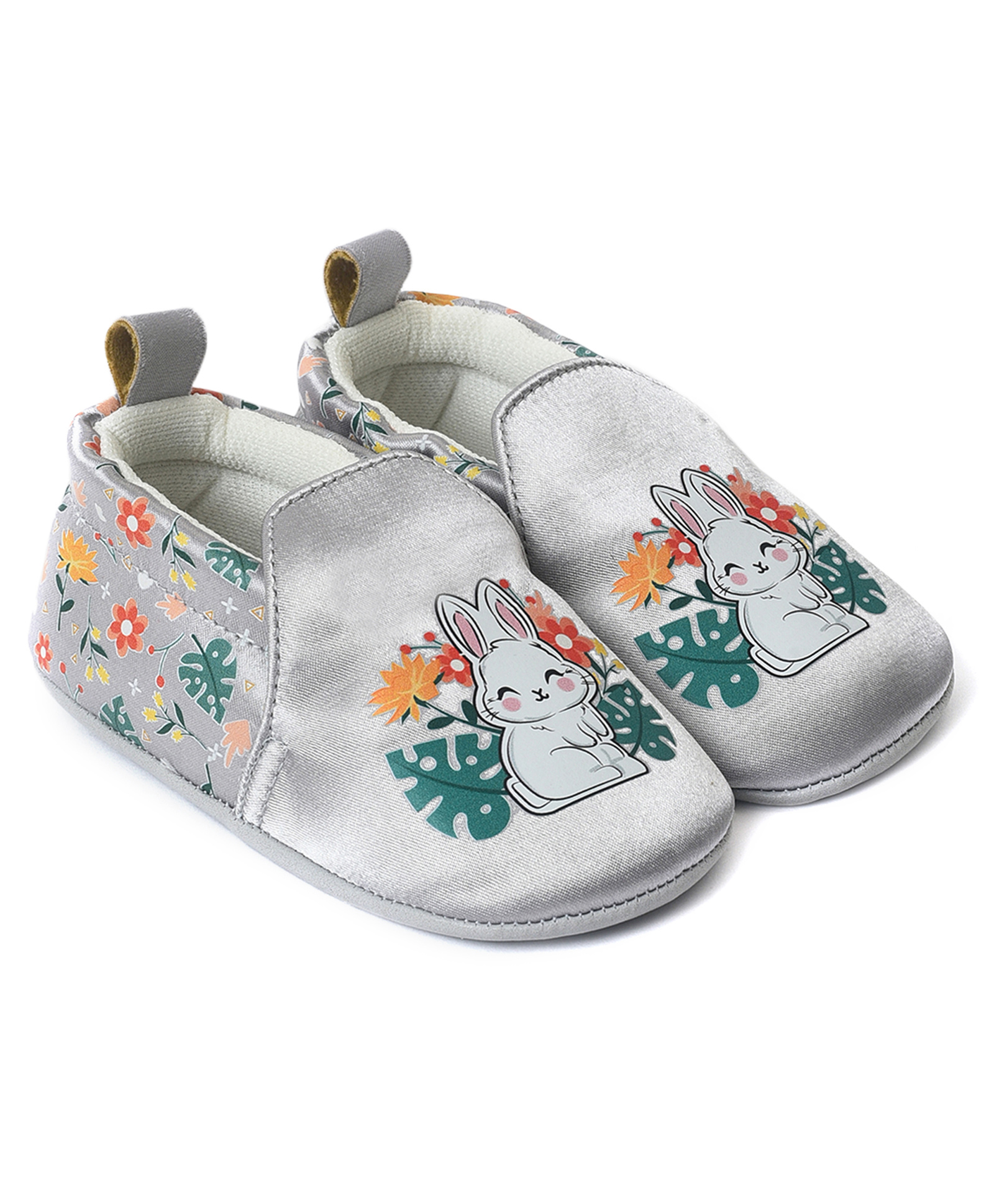 Mi Arcus Bunny Detailed Booties - Grey-image-17
