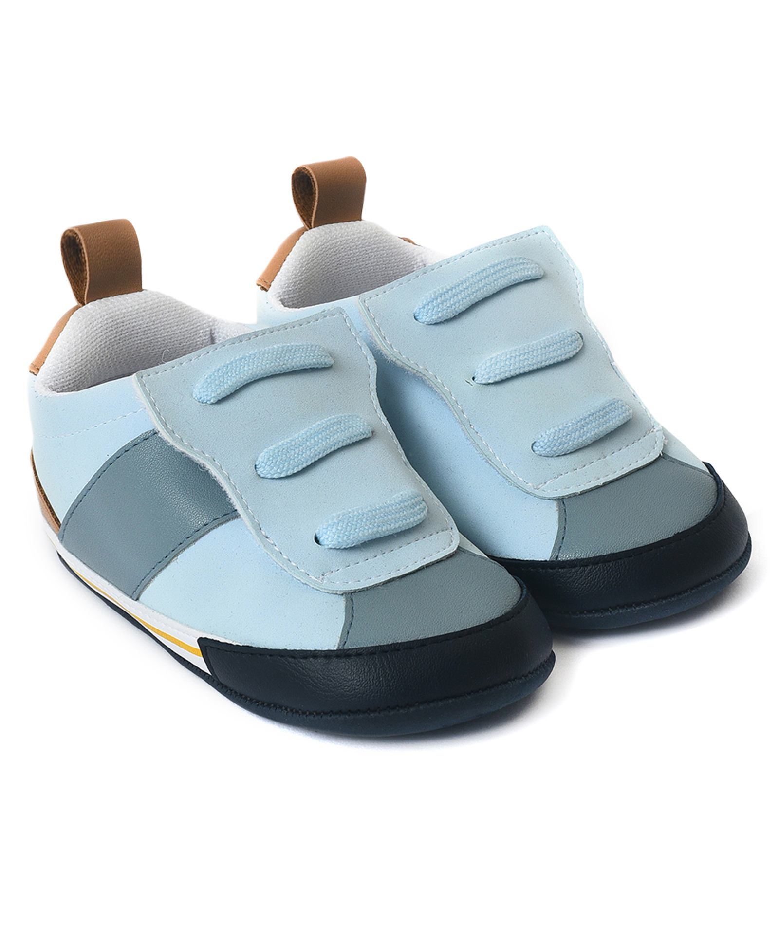 Mi Arcus Colour Blocked Booties - Blue-image-24