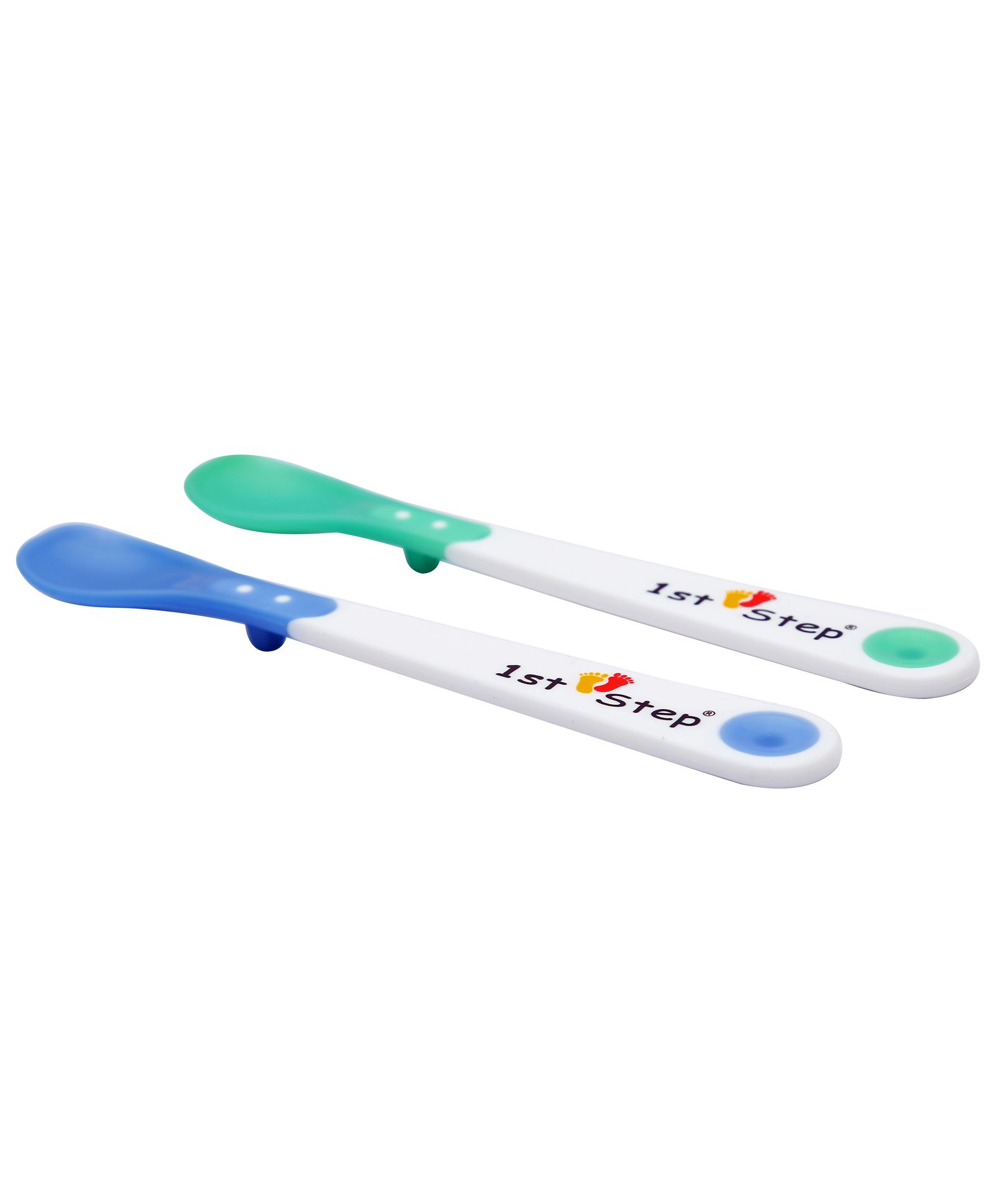 1st Step BPA Free Heat Sensitive Spoon Blue And Green - Pack Of 2-image-18
