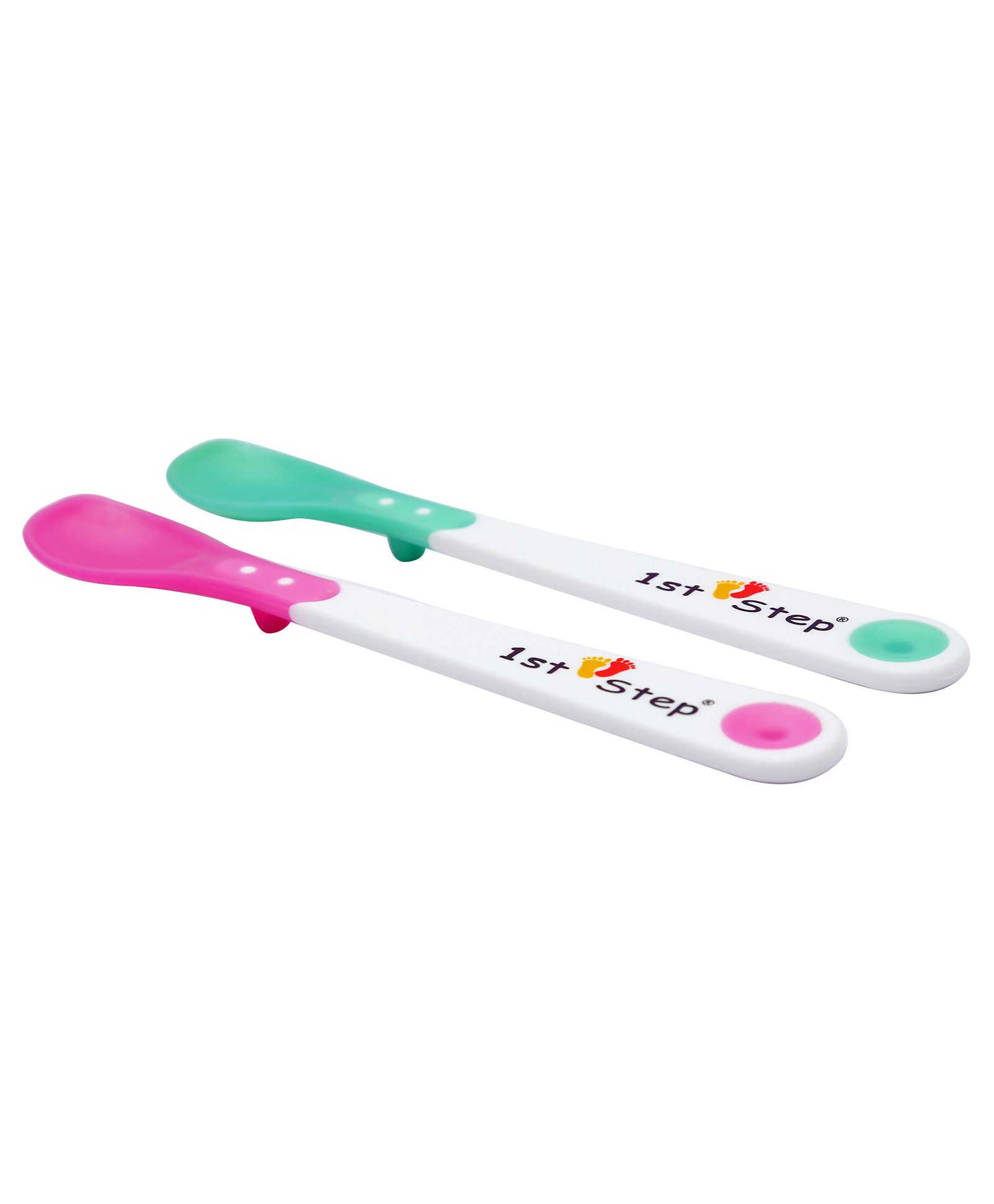 1st Step Heat Sensitive Spoon Pink and Green - Pack of 2-picture-17