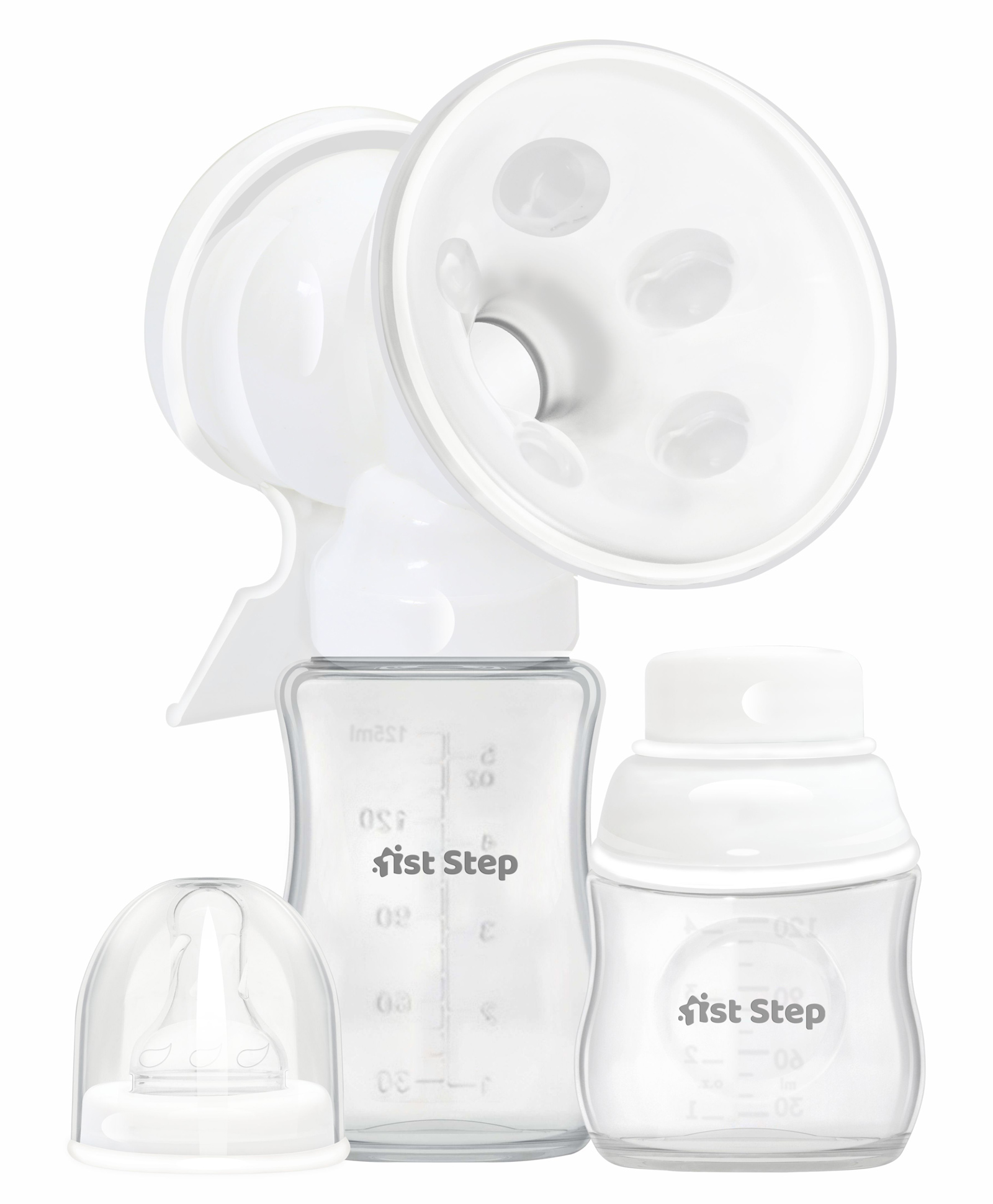 1st Step Manual Breast Pump - White-image-6