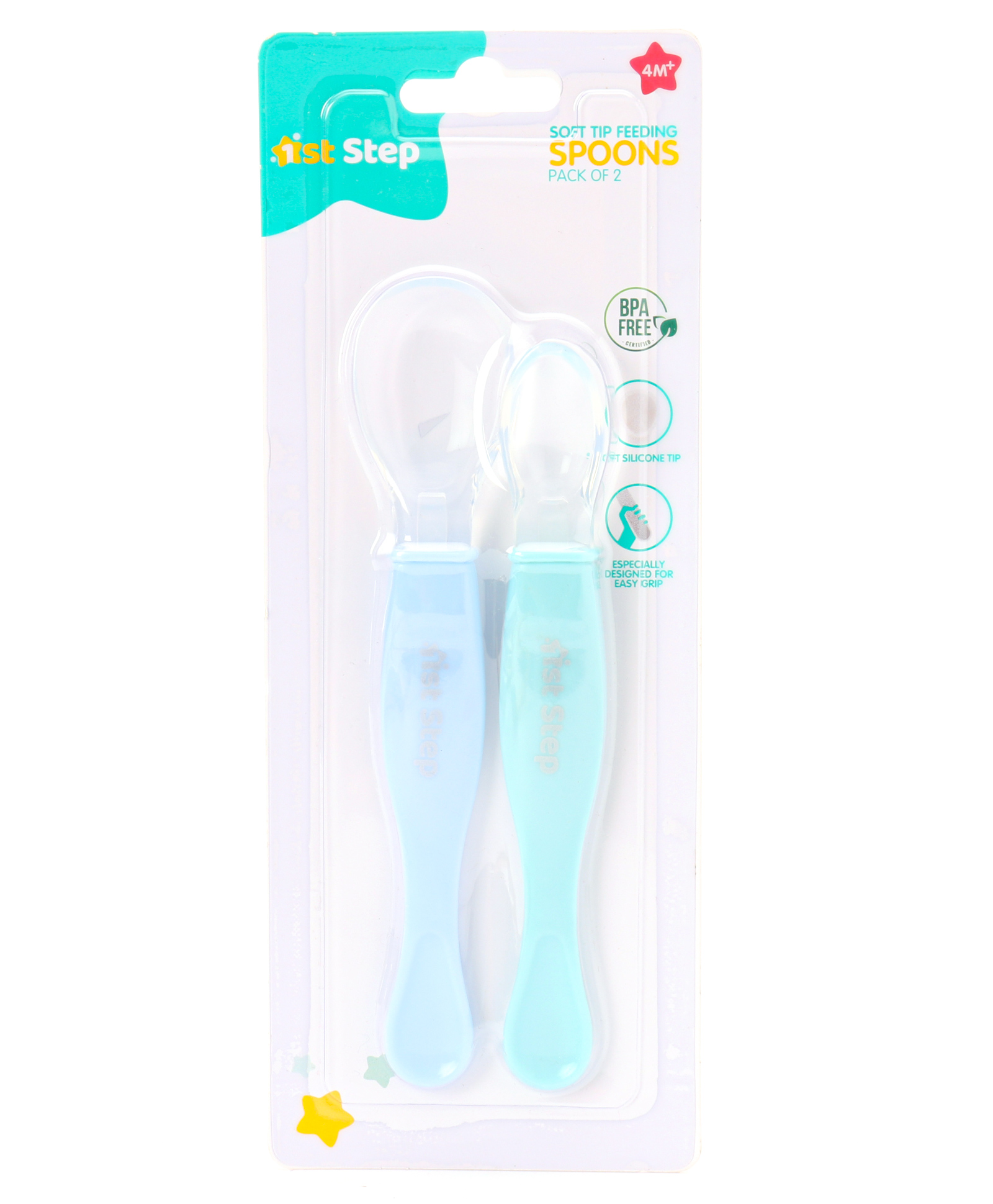 1st Step Dual Ended Spoon Set Pack Of 2 - Blue-picture-23