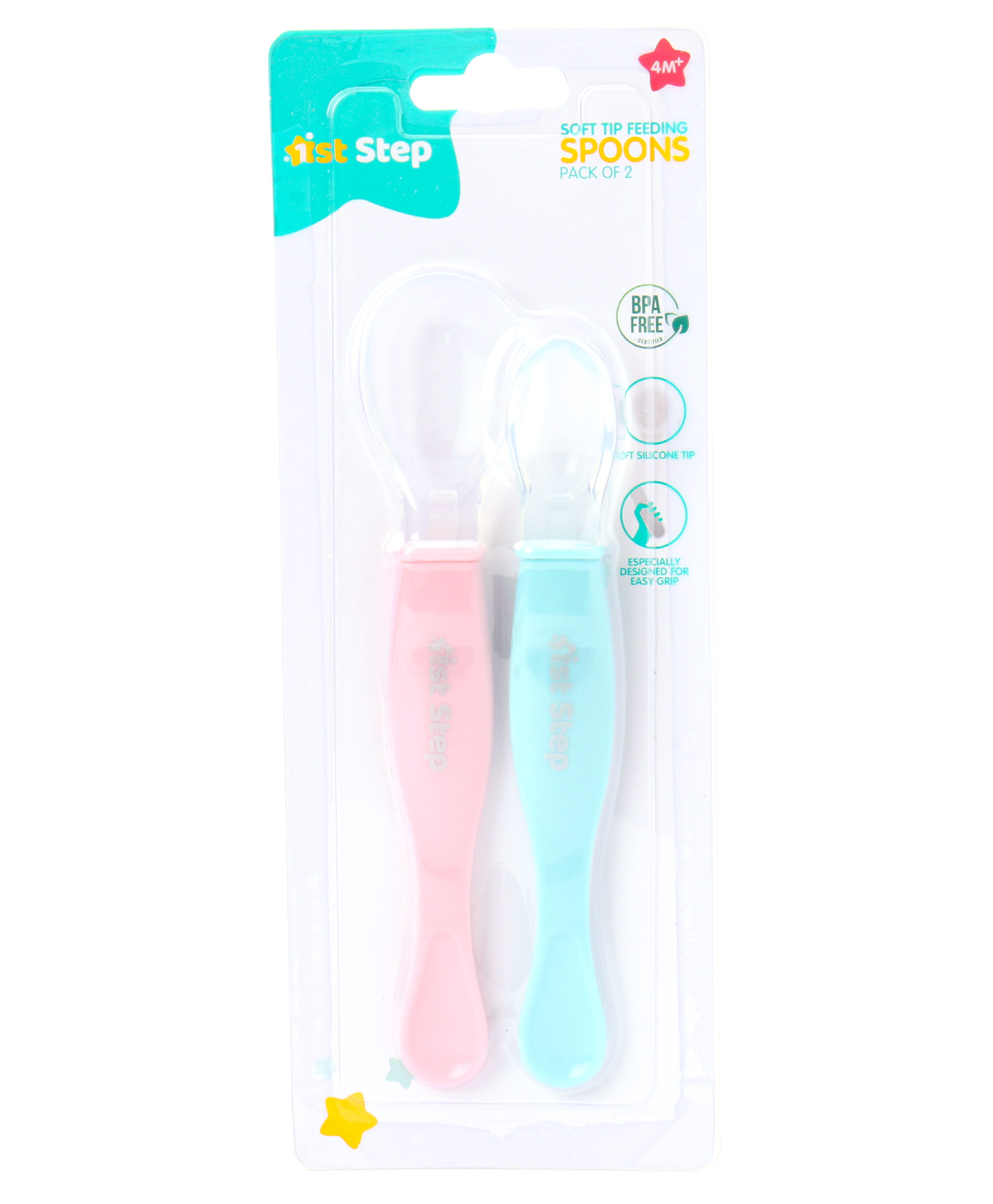 1st Step Dual Ended Spoon Set Pack Of 2 - Pink-picture-7