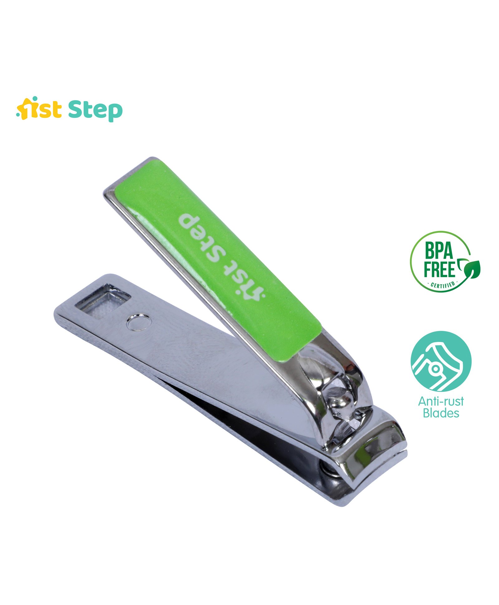 1st Step Easy Grip Baby Nail Clipper - Green-picture-20