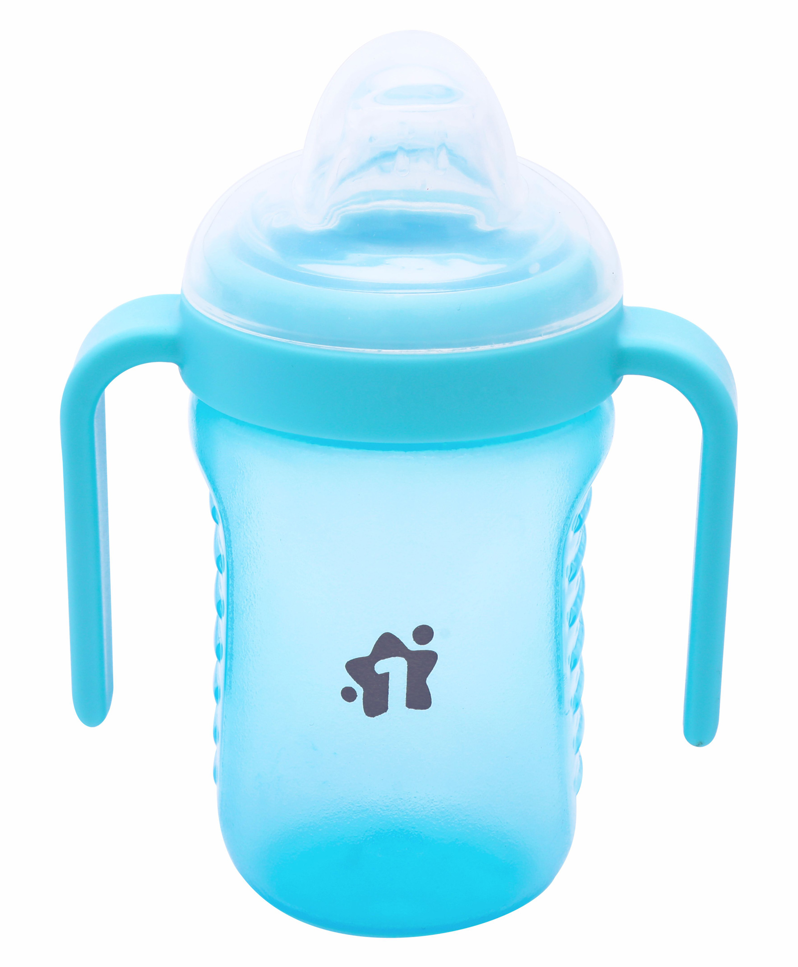 1st Step BPA Free Polypropylene Soft Spout Sipper With Twin Handles Blue - 220 ml-picture-33