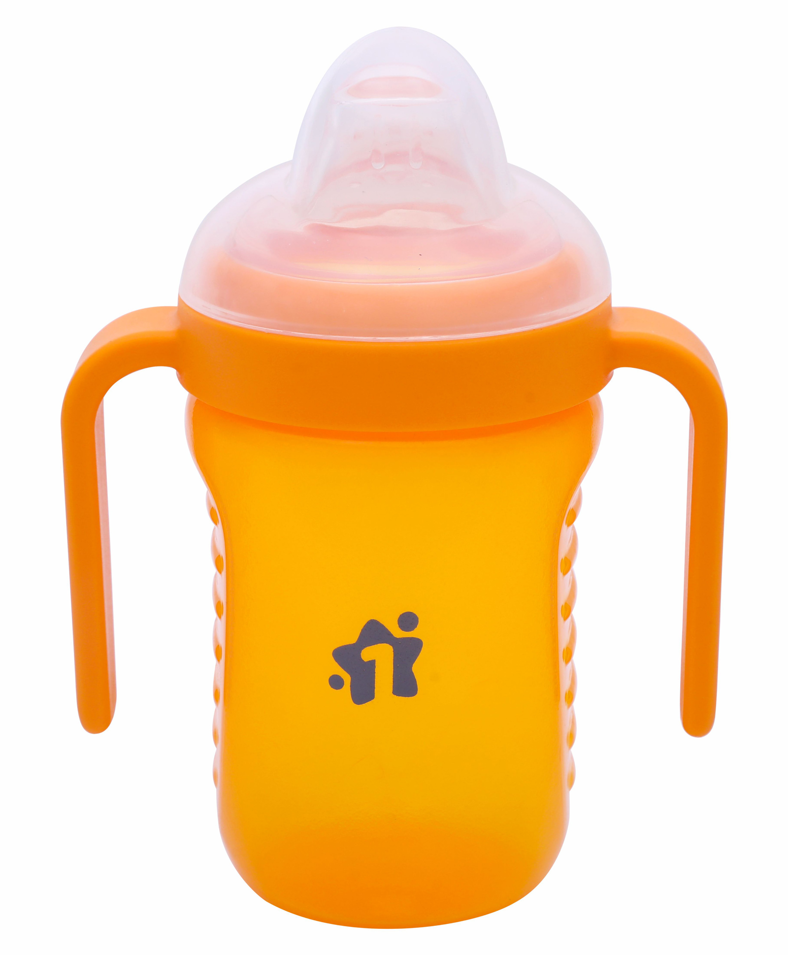 1st Step BPA Free Polypropylene Soft Spout Sipper With Twin Handles Orange - 220 ml-picture-13
