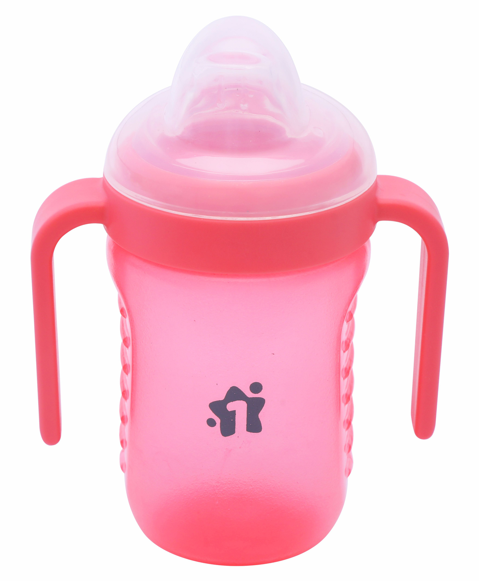 1st Step BPA Free Polypropylene Soft Spout Sipper With Twin Handles Pink - 220 ml-image-37