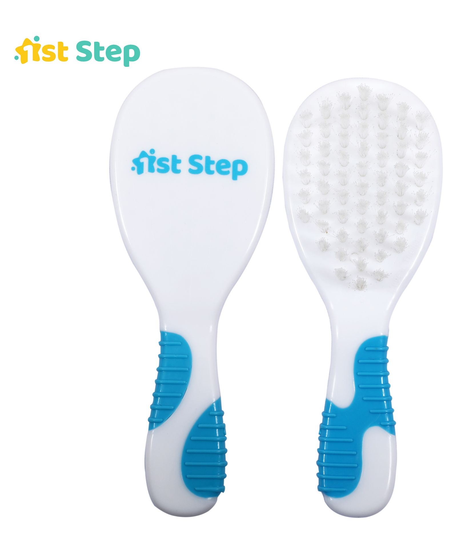 1st Step BPA Free Brush And Comb Grooming Set - Blue And White