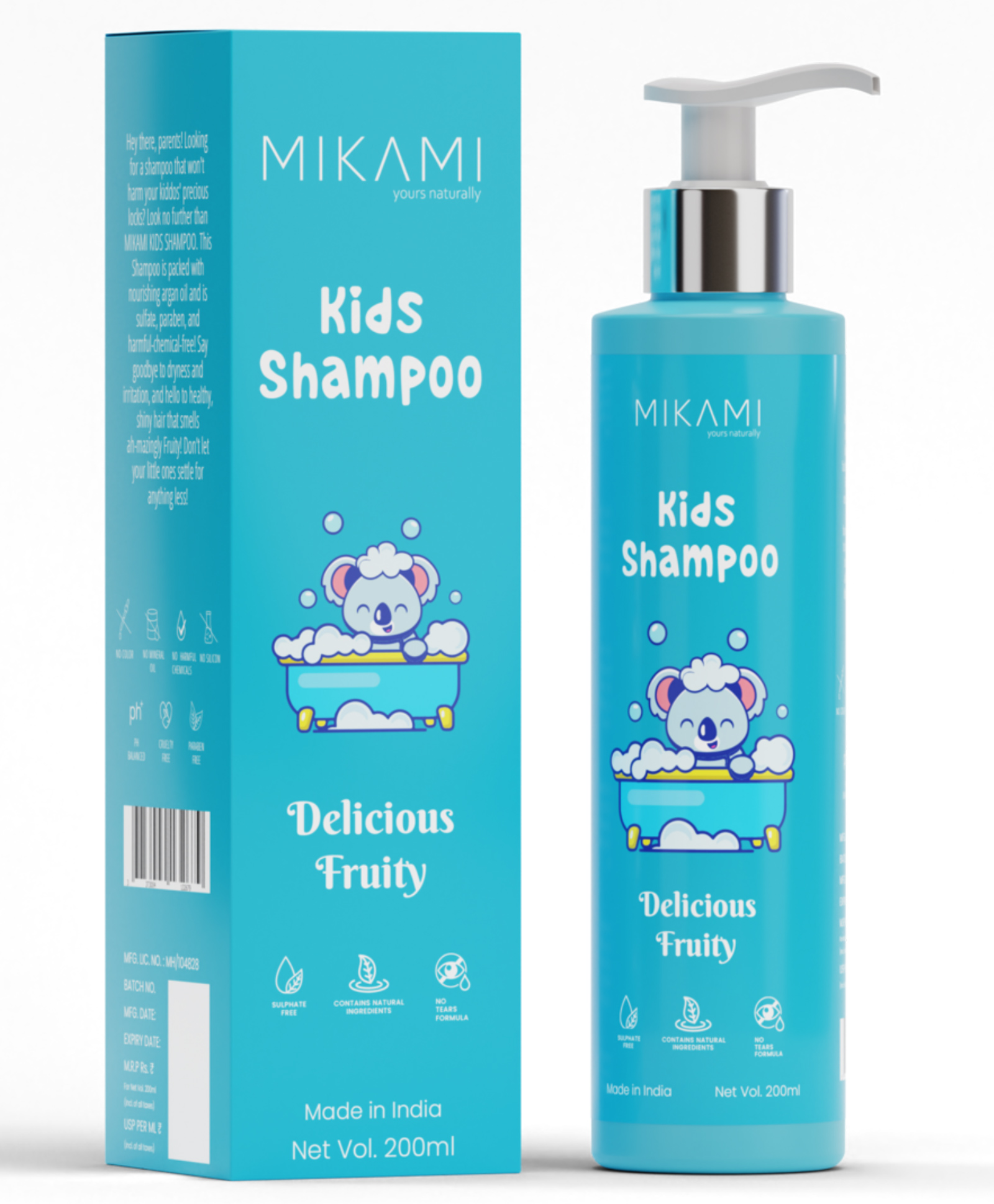 Mikami Kids Shampoo - 200ml