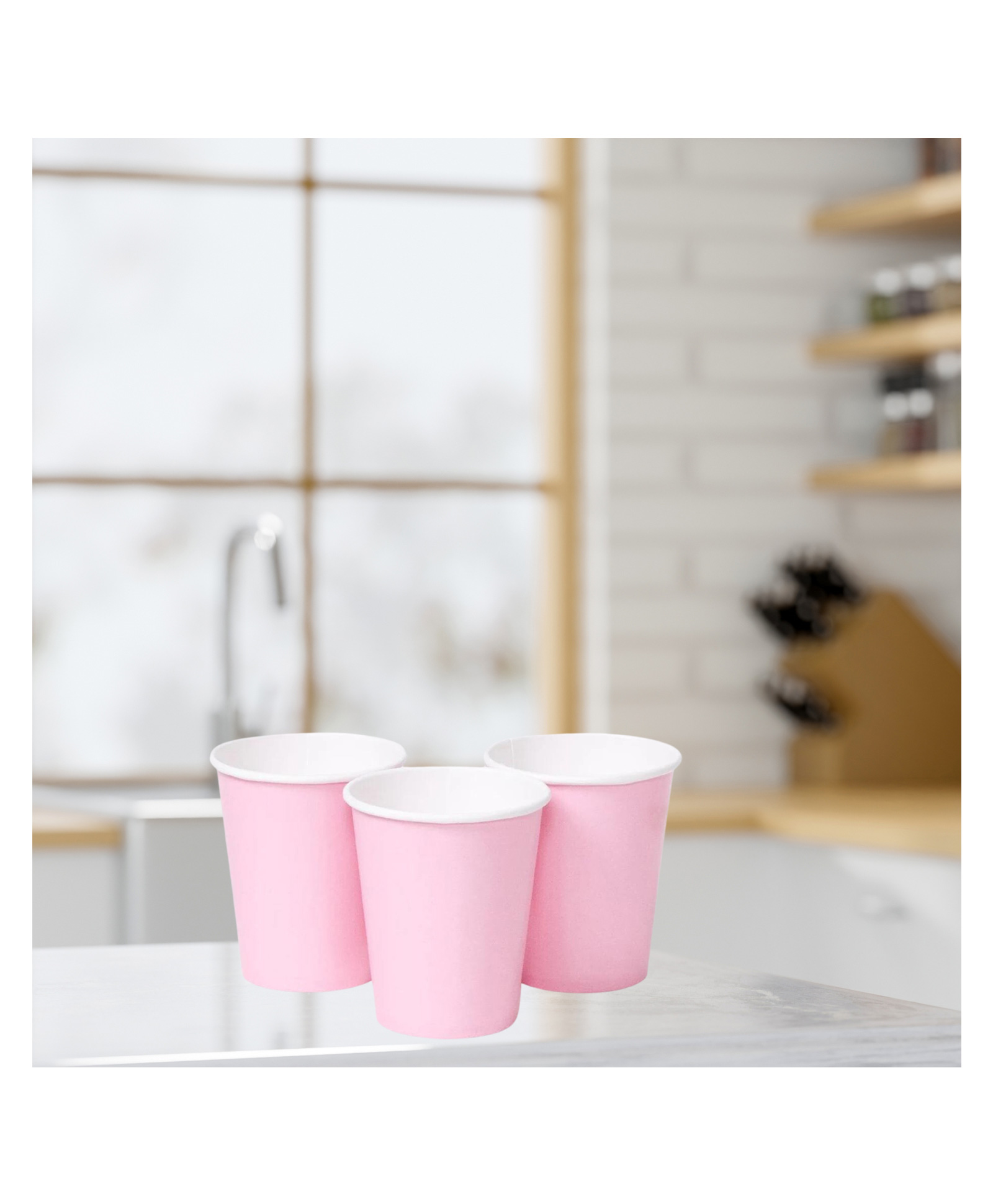 Party Anthem Paper Cups Pink - Pack of 20
