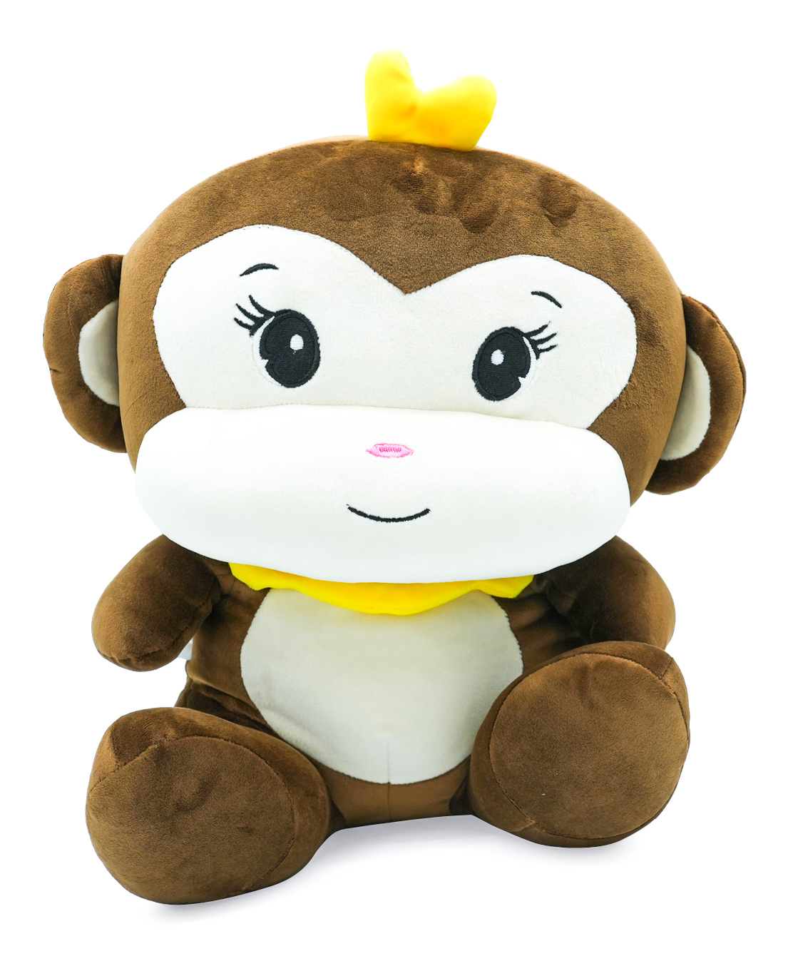 BitFeex Monkey Super Soft & Plush Animal Toys For Kids Multicolour - Height 40 cm-picture-46