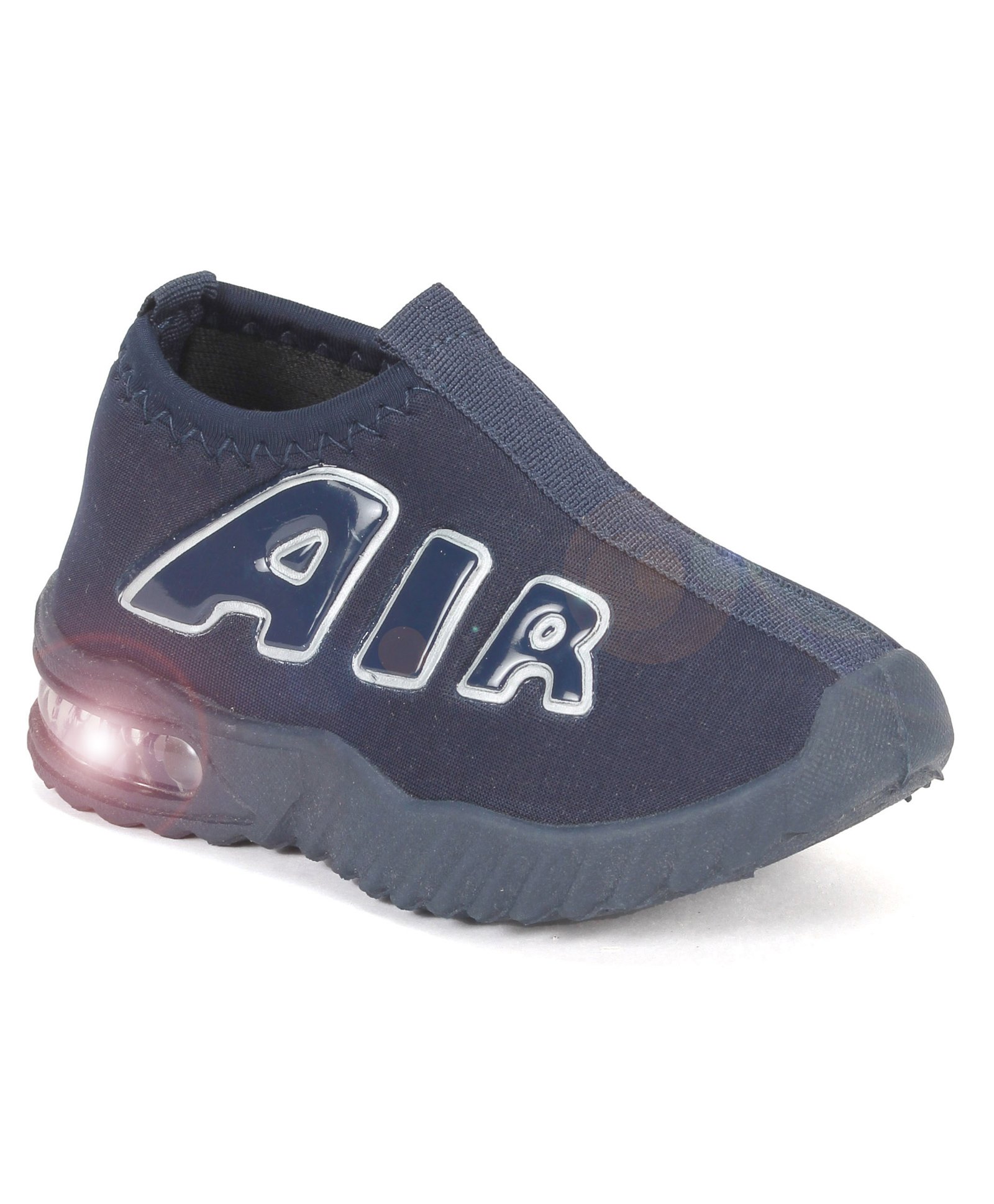 Lil Lollipop  Slip On LED Shoes - Navy Blue-picture-10
