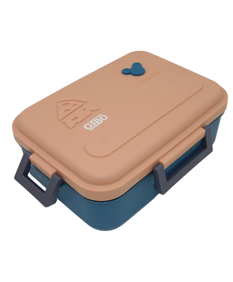 Sanjary 3 Compartment Plastic Lunch Box 1200 Ml - Colour May Vary-picture-7