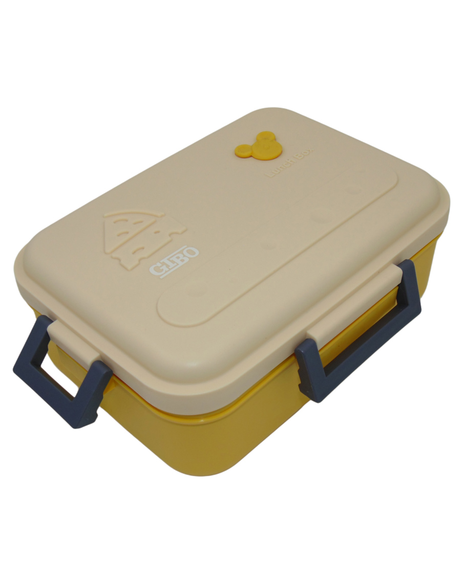 Sanjary 3 Compartment Plastic Lunch Box 1200 ml - Colour May Vary-image-23