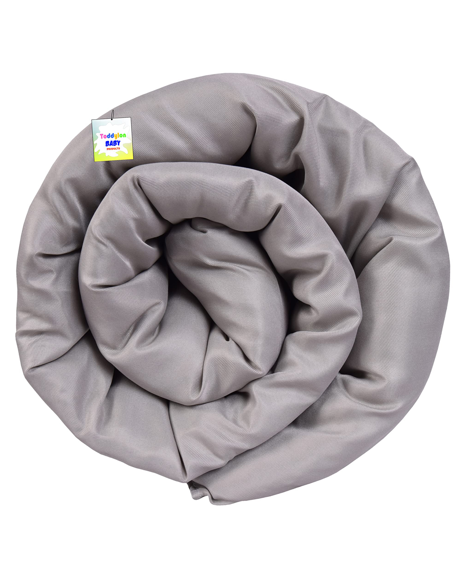 Toddylon Baby Comforter All Season Use Reversible Soft Blanket - Blue & Grey-picture-8