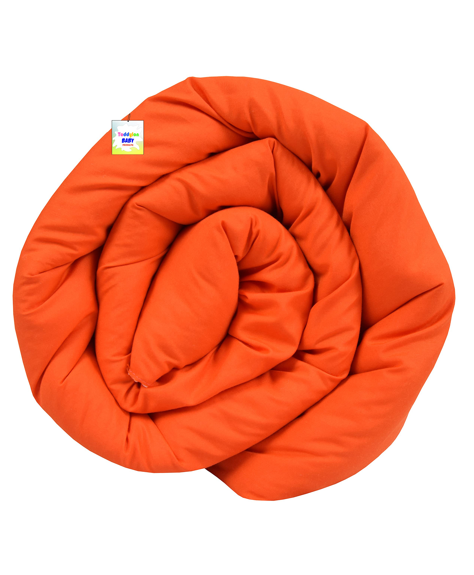 Toddylon Baby Comforter All Season Use Reversible Soft Blanket - Orange-picture-4
