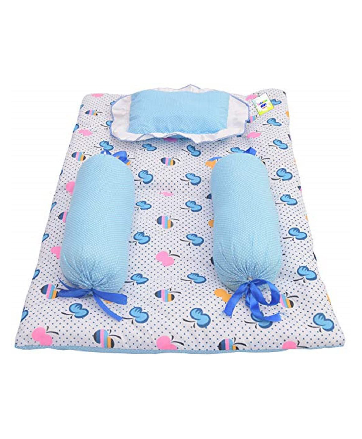 Toddylon Baby Cotton Gadda Set - Light Blue-picture-45