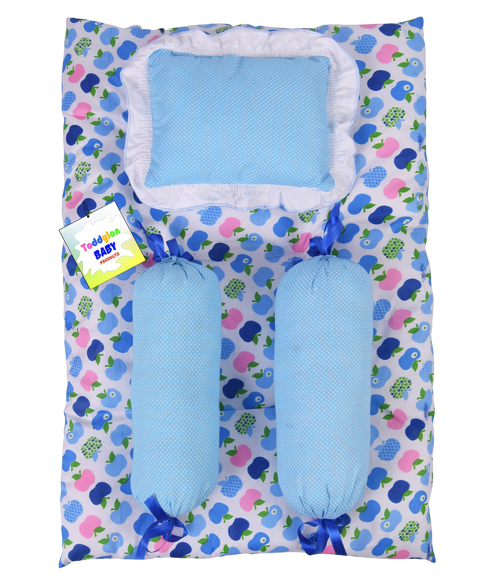 Toddylon Baby Cotton Gadda Set -  Blue-picture-2